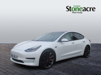 Tesla Model 3 (Dual Motor) Performance Saloon 4dr Electric Auto 4WDE (Performance Upgrade) (449 bhp) YE20JFJ Image 3