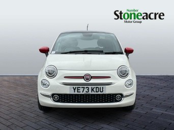 Fiat 500 1.0 Mild Hybrid Red 3dr YE73KDU Image 2