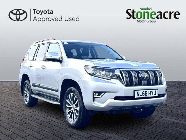 Toyota Land Cruiser 2.8D Icon Auto 4WD Euro 6 5dr (7 Seat) NL68HYJ Image 1