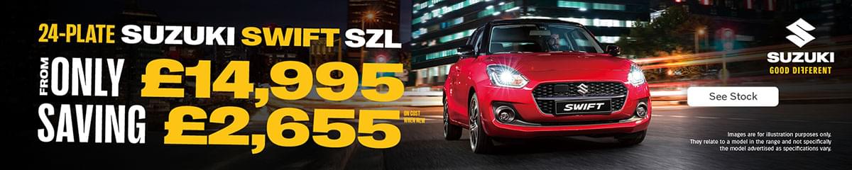 Suzuki Swift Pre Reg Offer - Find Out More About Our Offers