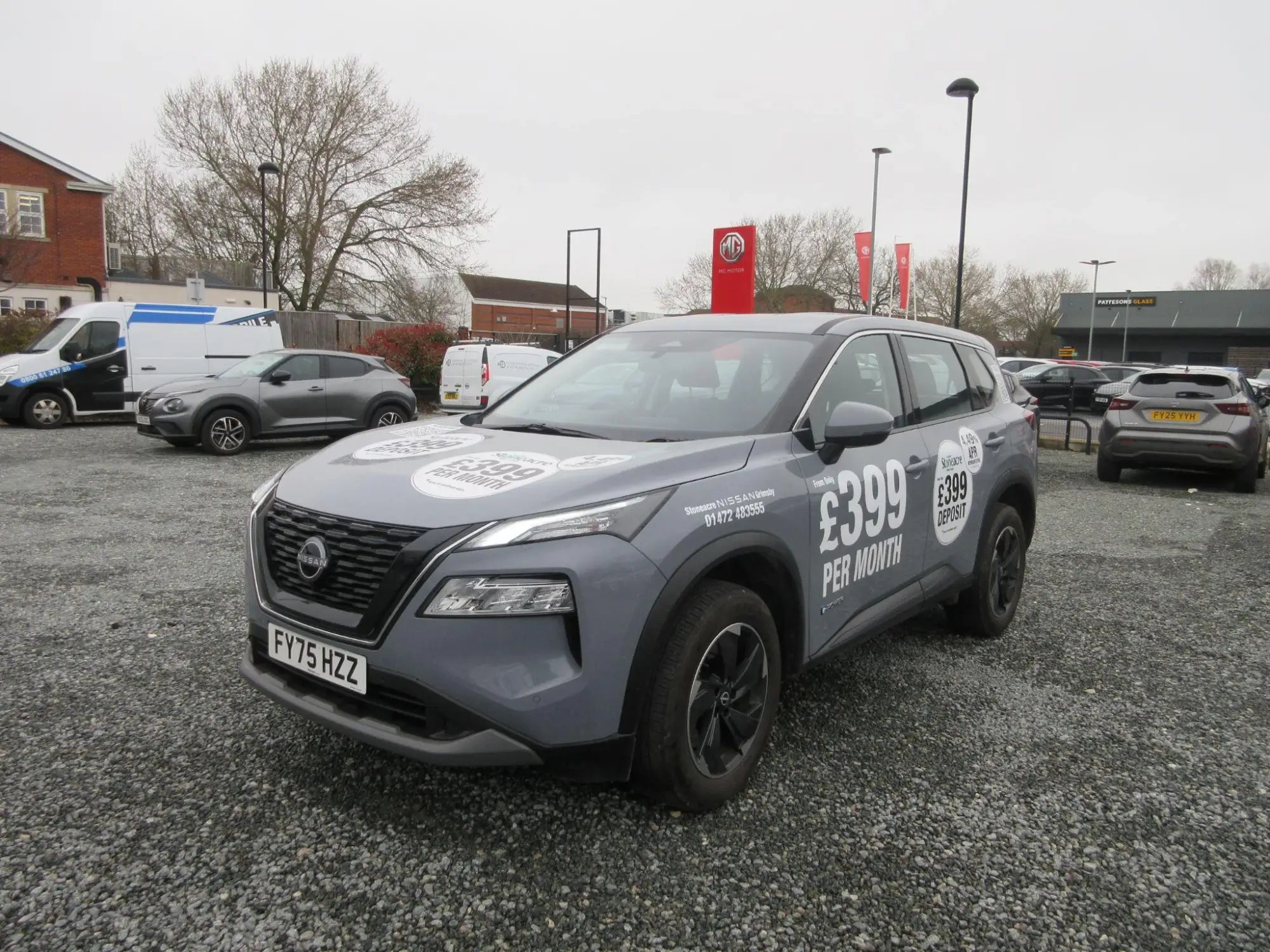 Nissan X-Trail e-POWER 1.5 h e-POWER Acenta Premium Auto e-4ORCE Euro 6 (s/s) 5dr FY75HZZ Image 3