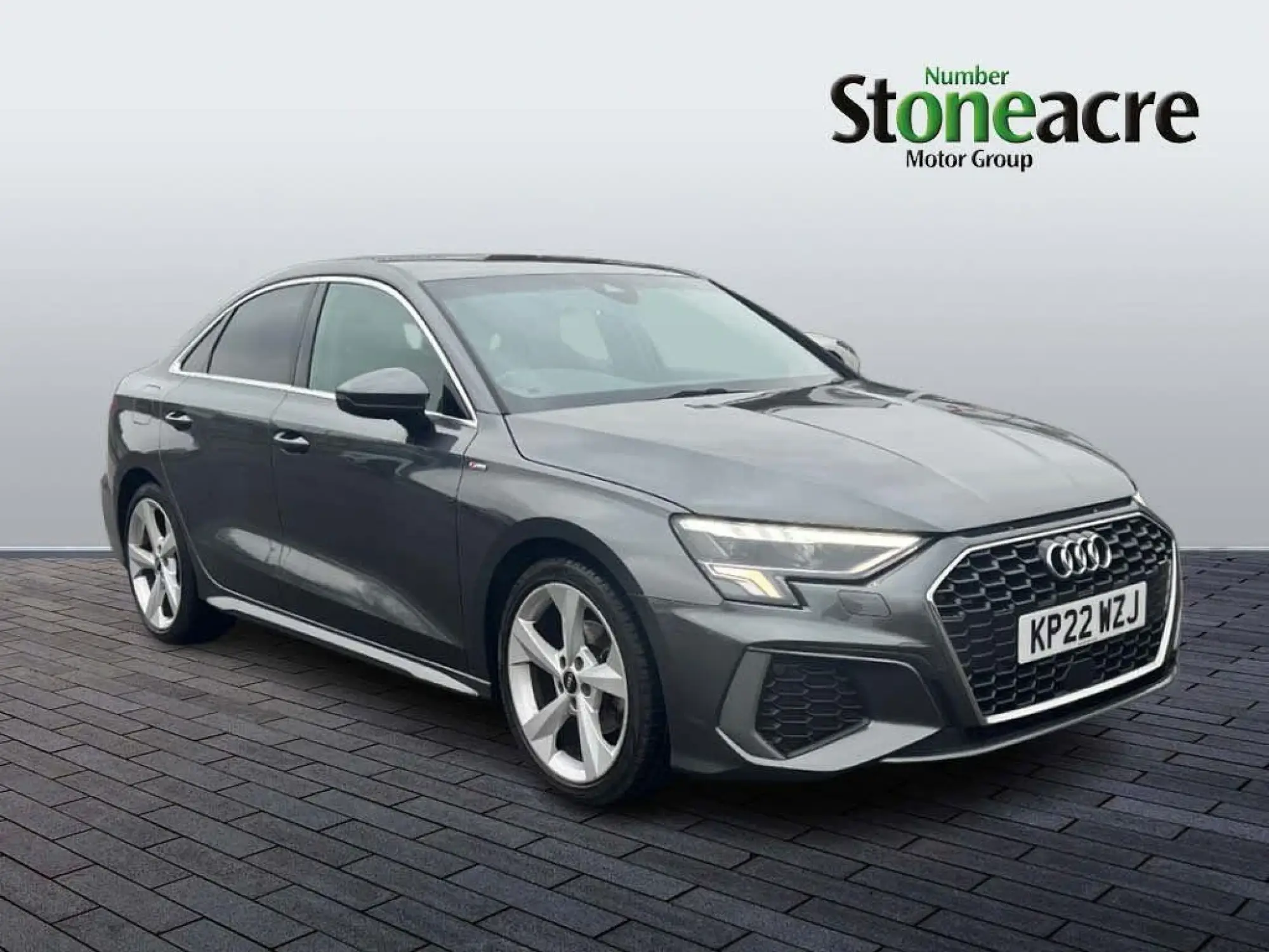Audi A3 1.5 TFSI 35 S line Saloon 4dr Petrol S Tronic Euro 6 (s/s) (150 ps) KP22WZJ Image 1