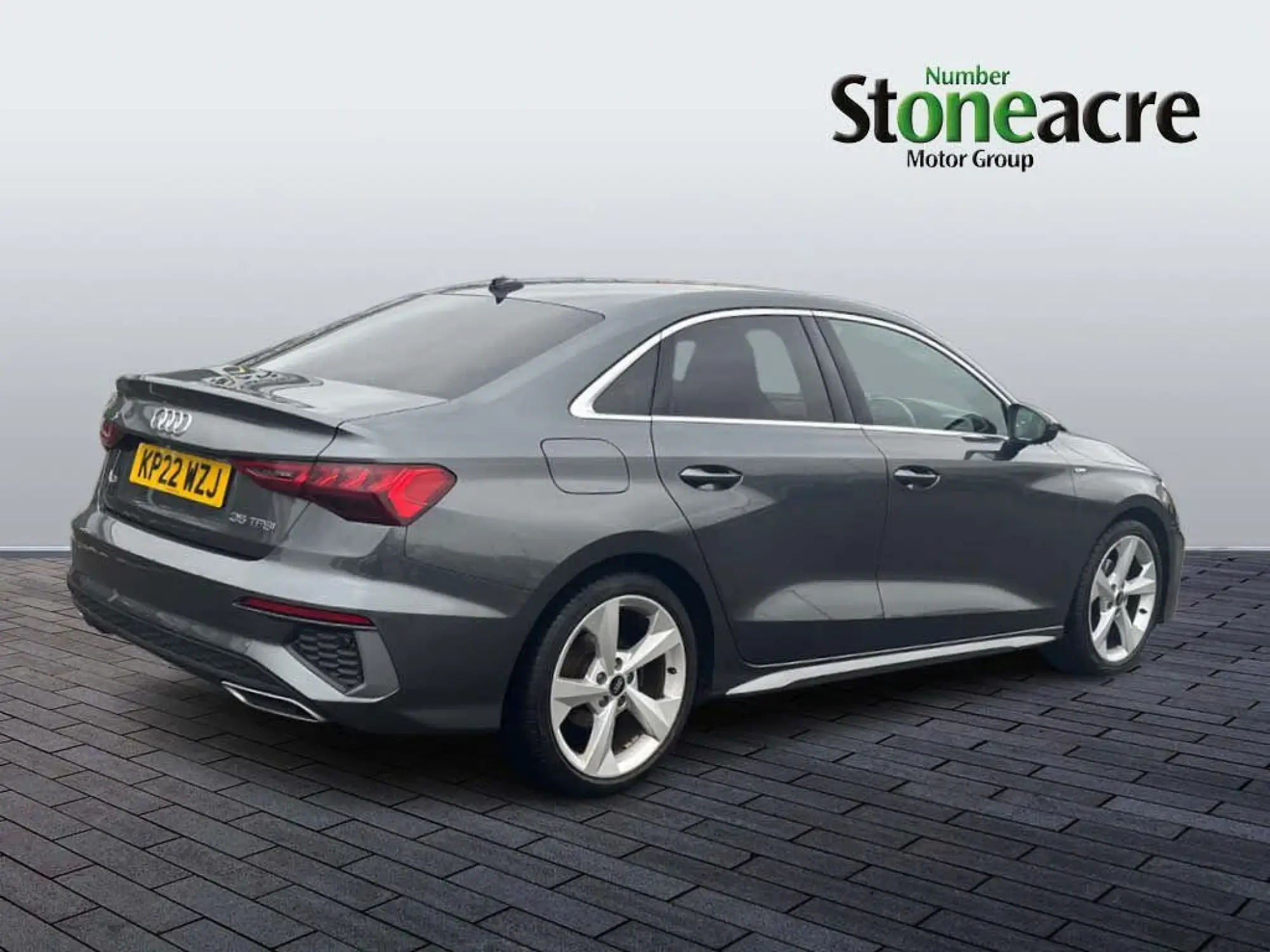 Audi A3 1.5 TFSI 35 S line Saloon 4dr Petrol S Tronic Euro 6 (s/s) (150 ps) KP22WZJ Image 3