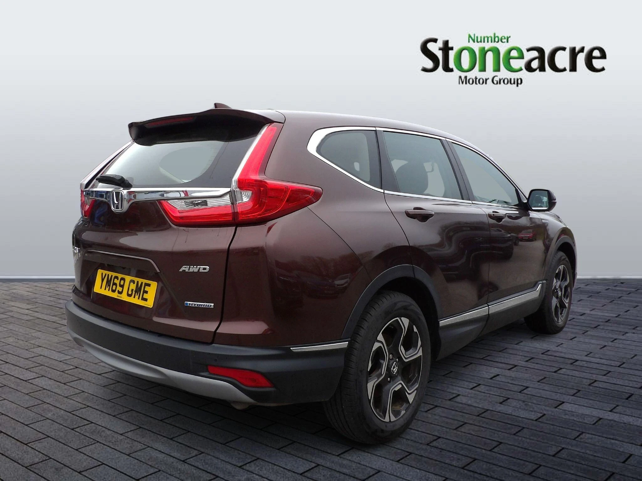 Honda CR-V Hybrid 2.0 h i-MMD SE SUV 5dr Petrol Hybrid eCVT 4WD Euro 6 (s/s) (184 ps) YM69GME Image 3