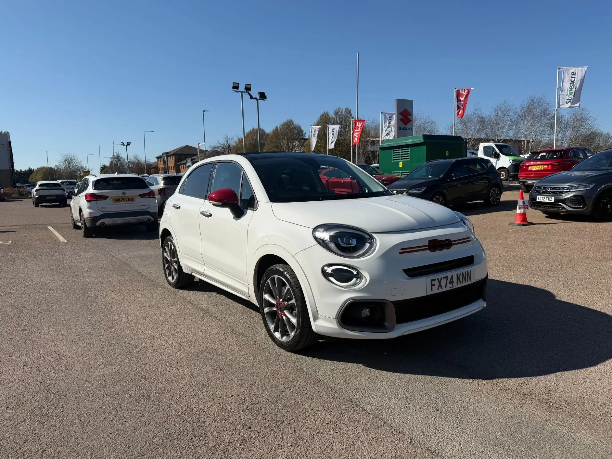 Fiat 500X Dolcevita 1.5 FireFly Turbo MHEV RED DCT Euro 6 (s/s) 5dr FX74KNN Image 1
