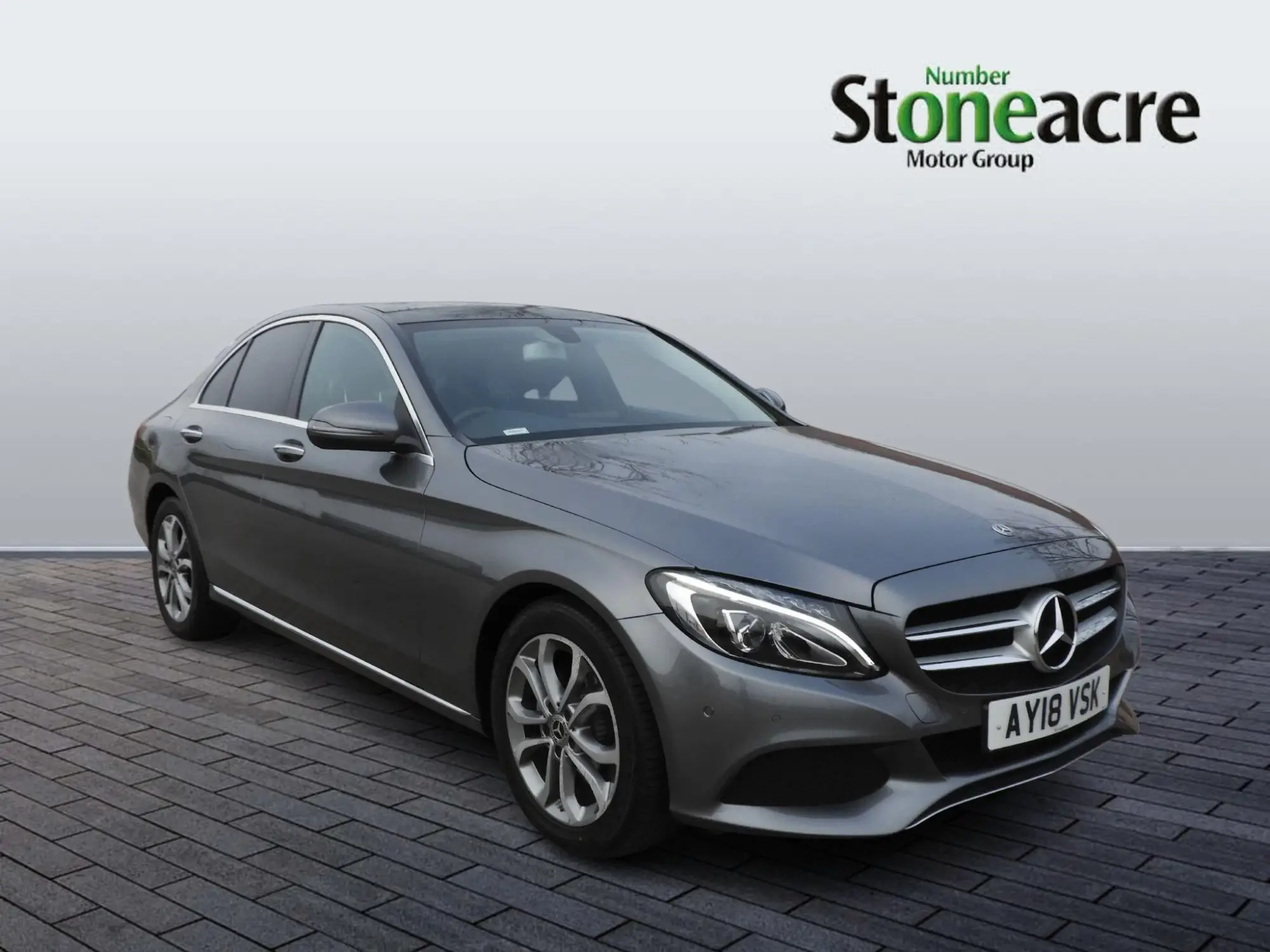 Mercedes-Benz C-Class 1.6 C200d Sport (Premium) G-Tronic+ Euro 6 (s/s) 4dr AY18VSK Image 1