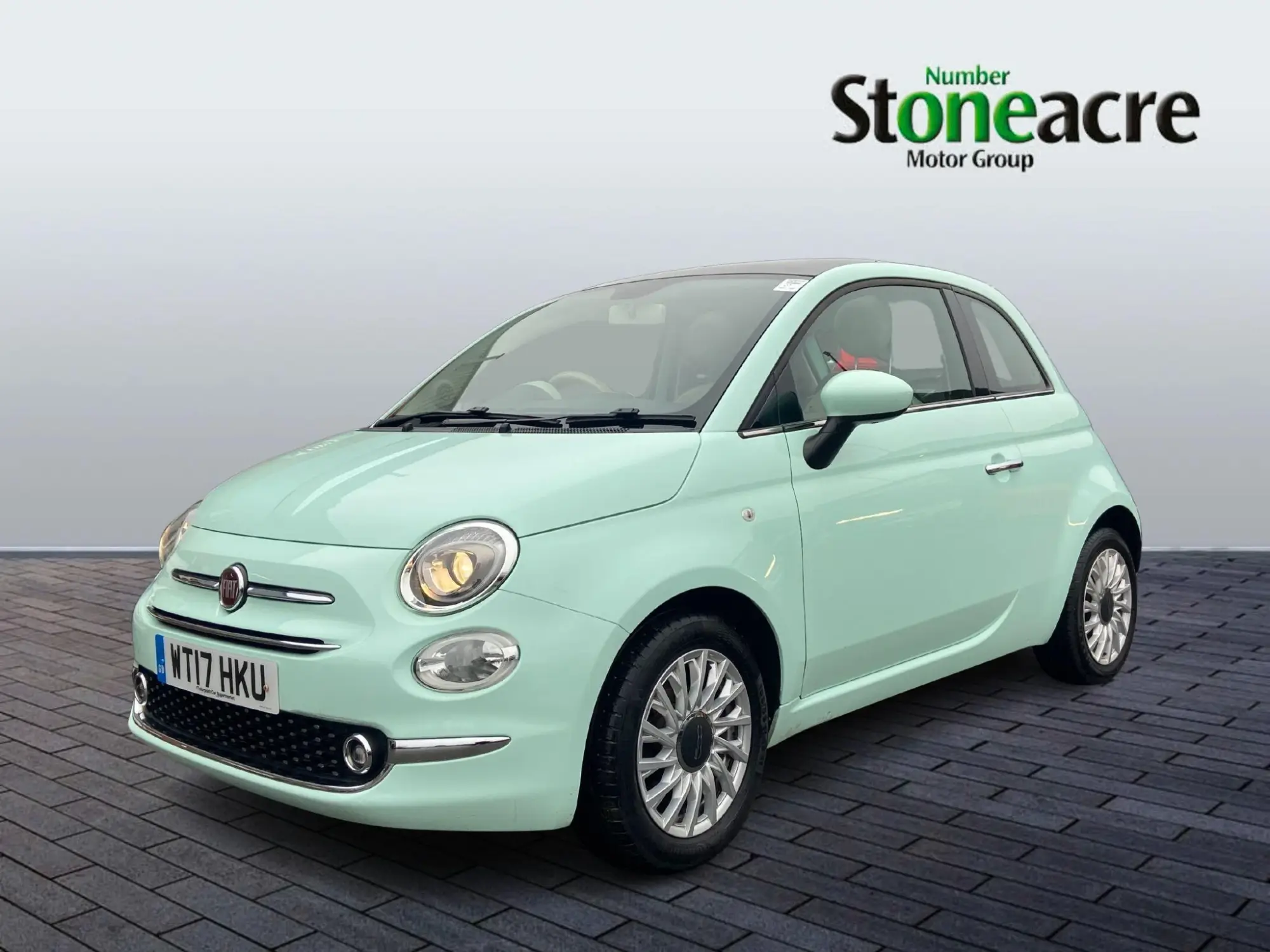 Fiat 500 1.2 Lounge 3dr WT17HKU Image 3