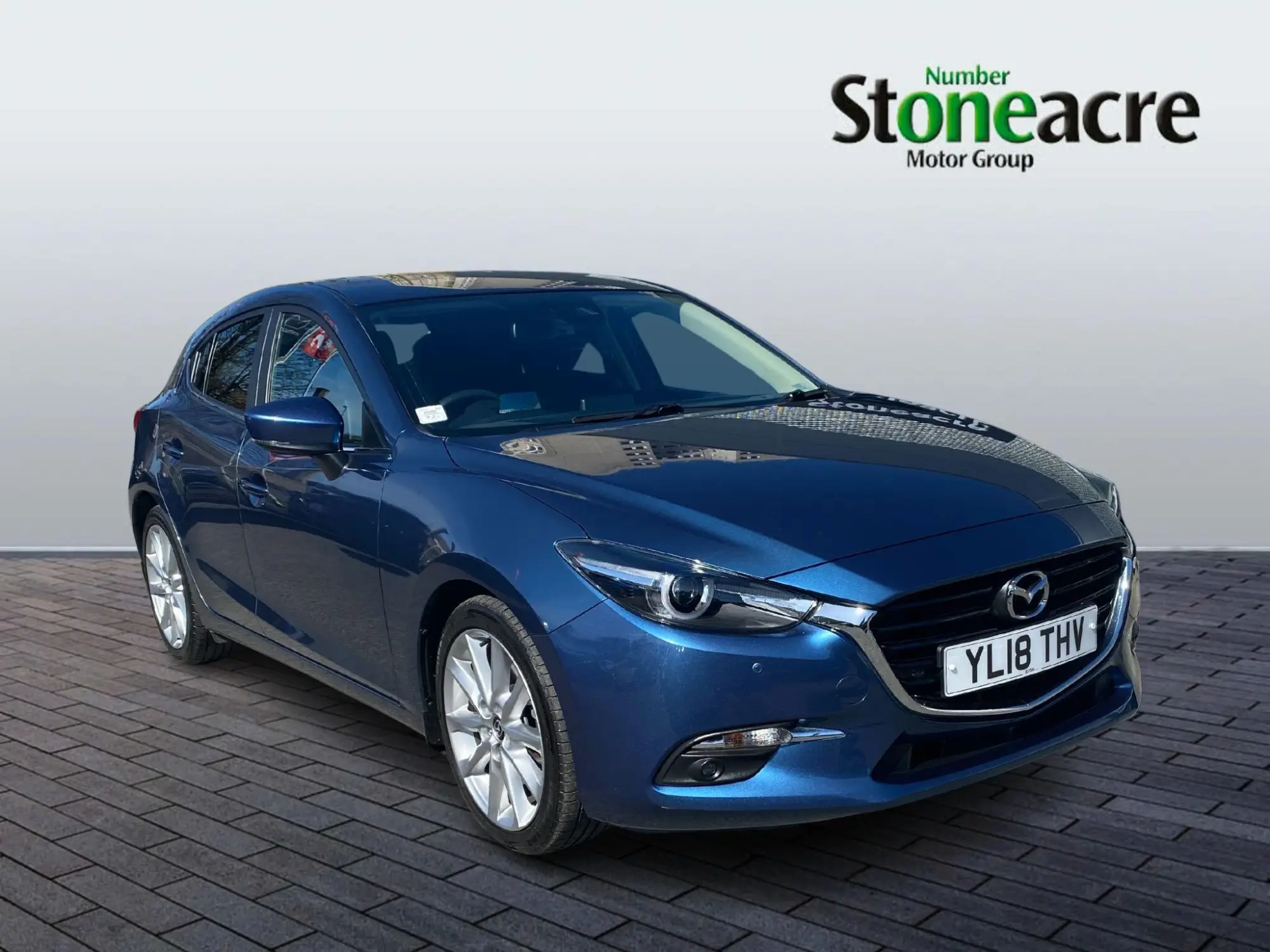 Mazda 3 2.0 SKYACTIV-G Sport Nav Hatchback 5dr Petrol Auto Euro 6 (s/s) (121 ps) YL18THV Image 1