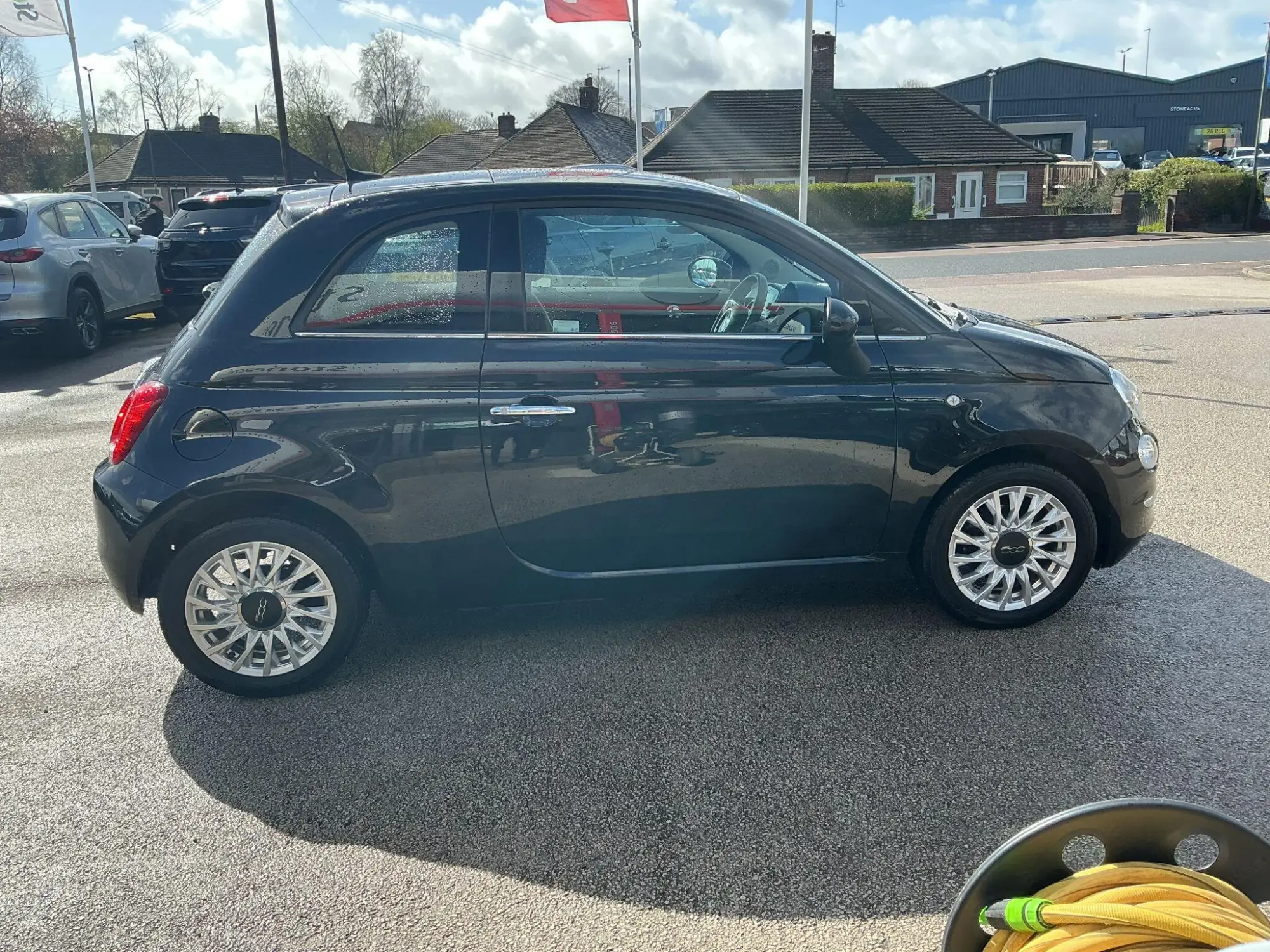 Fiat 500 1.2 Lounge 3dr YM19RJY Image 2