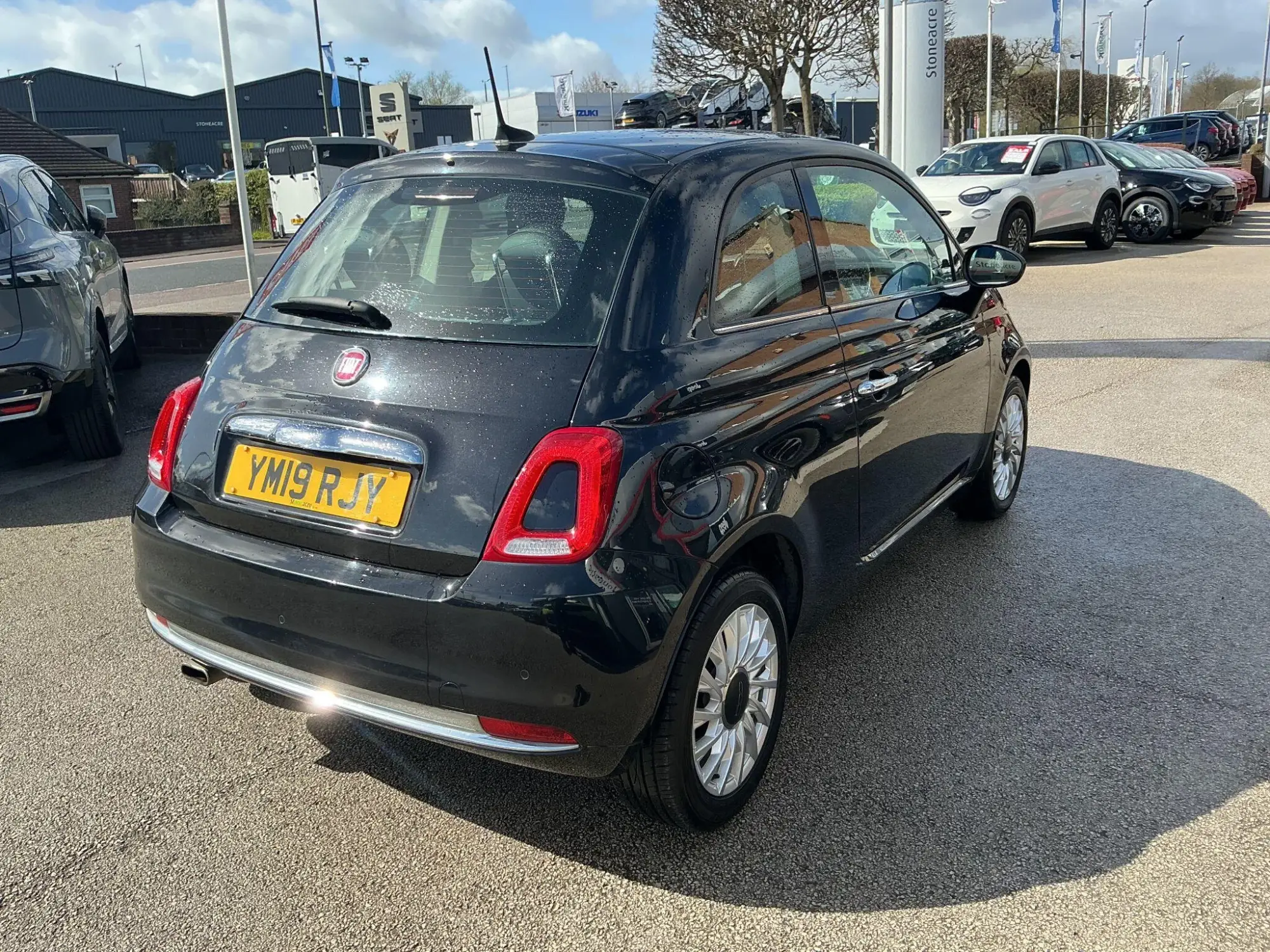 Fiat 500 1.2 Lounge 3dr YM19RJY Image 3