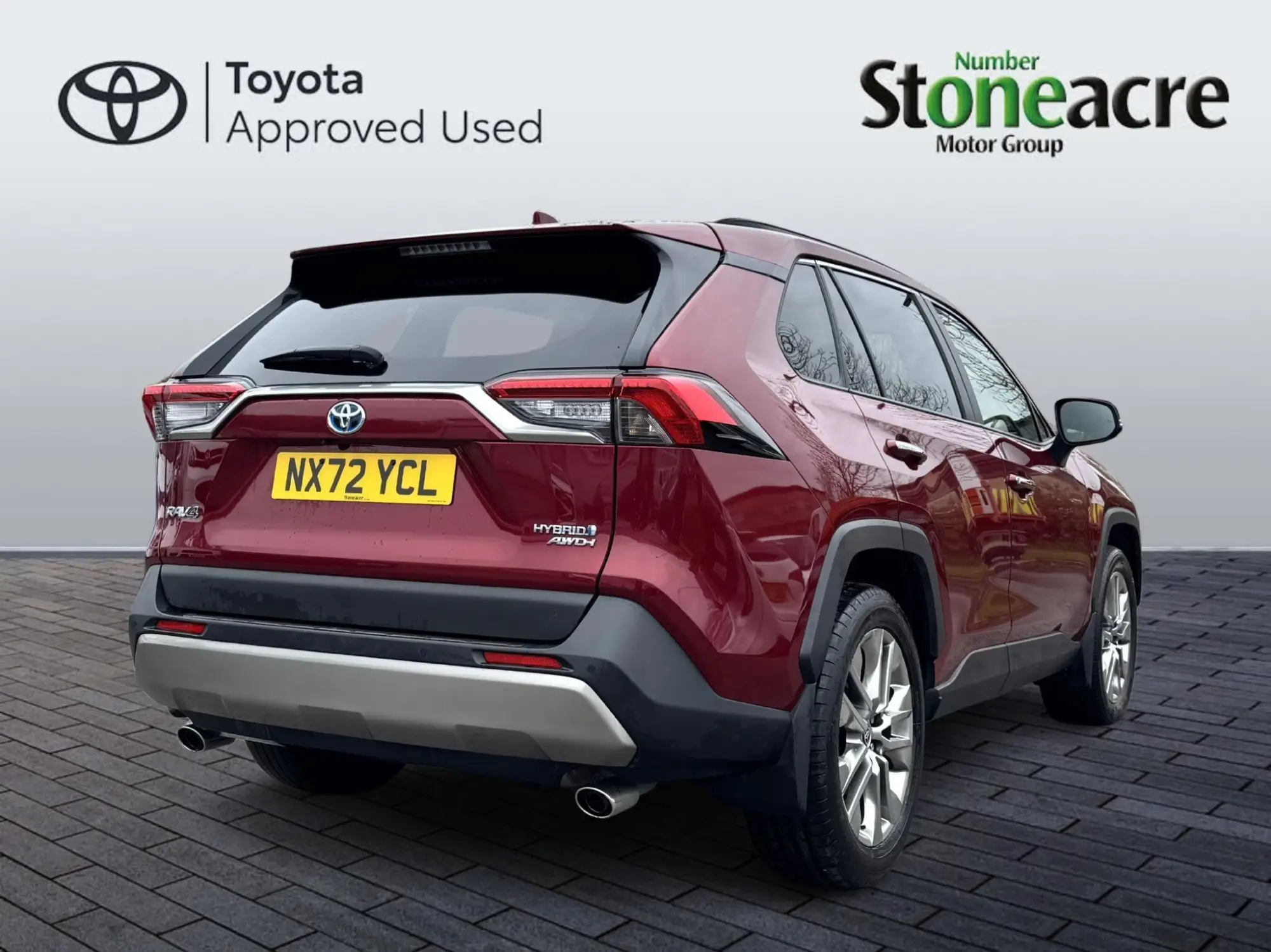 Toyota RAV4 Self-Charging Hybrid 2.5 VVT-h GPF Excel SUV 5dr Petrol Hybrid CVT 4WD Euro 6 (s/s) (222 ps) NX72YCL Image 3