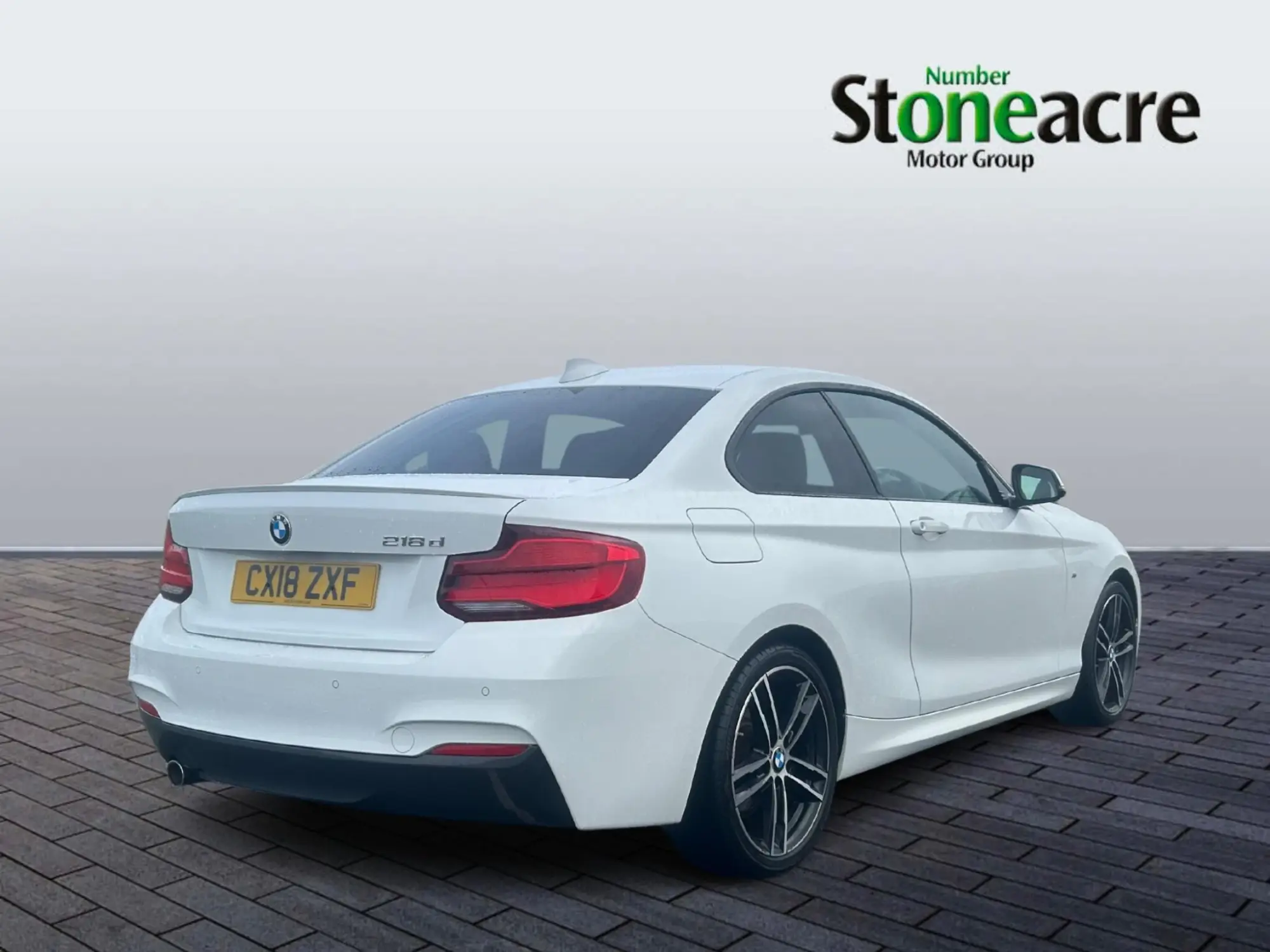 BMW 2 Series 2.0 218d M Sport Euro 6 (s/s) 2dr CX18ZXF Image 3