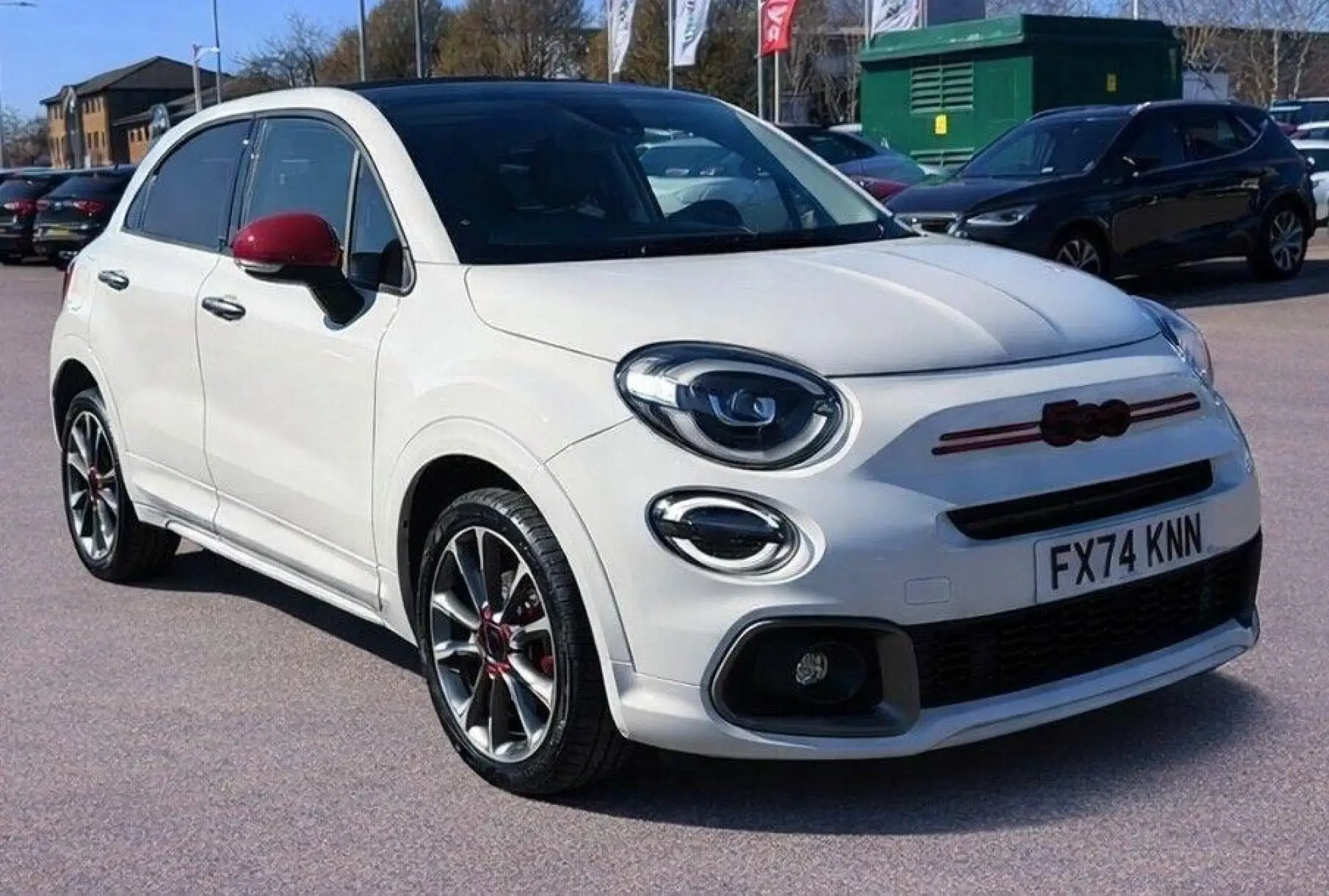 Fiat 500X Dolcevita 1.5 FireFly Turbo MHEV RED DCT Euro 6 (s/s) 5dr FX74KNN Image 1