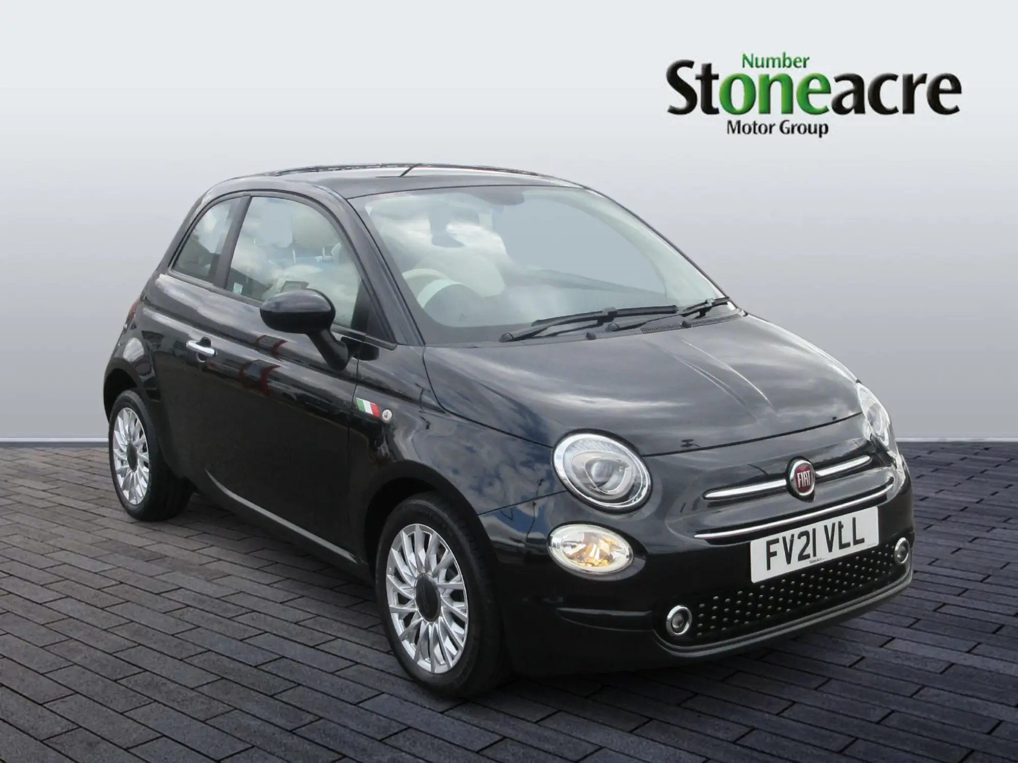 Fiat 500 1.0 Mild Hybrid Lounge 3dr FV21VLL Image 1
