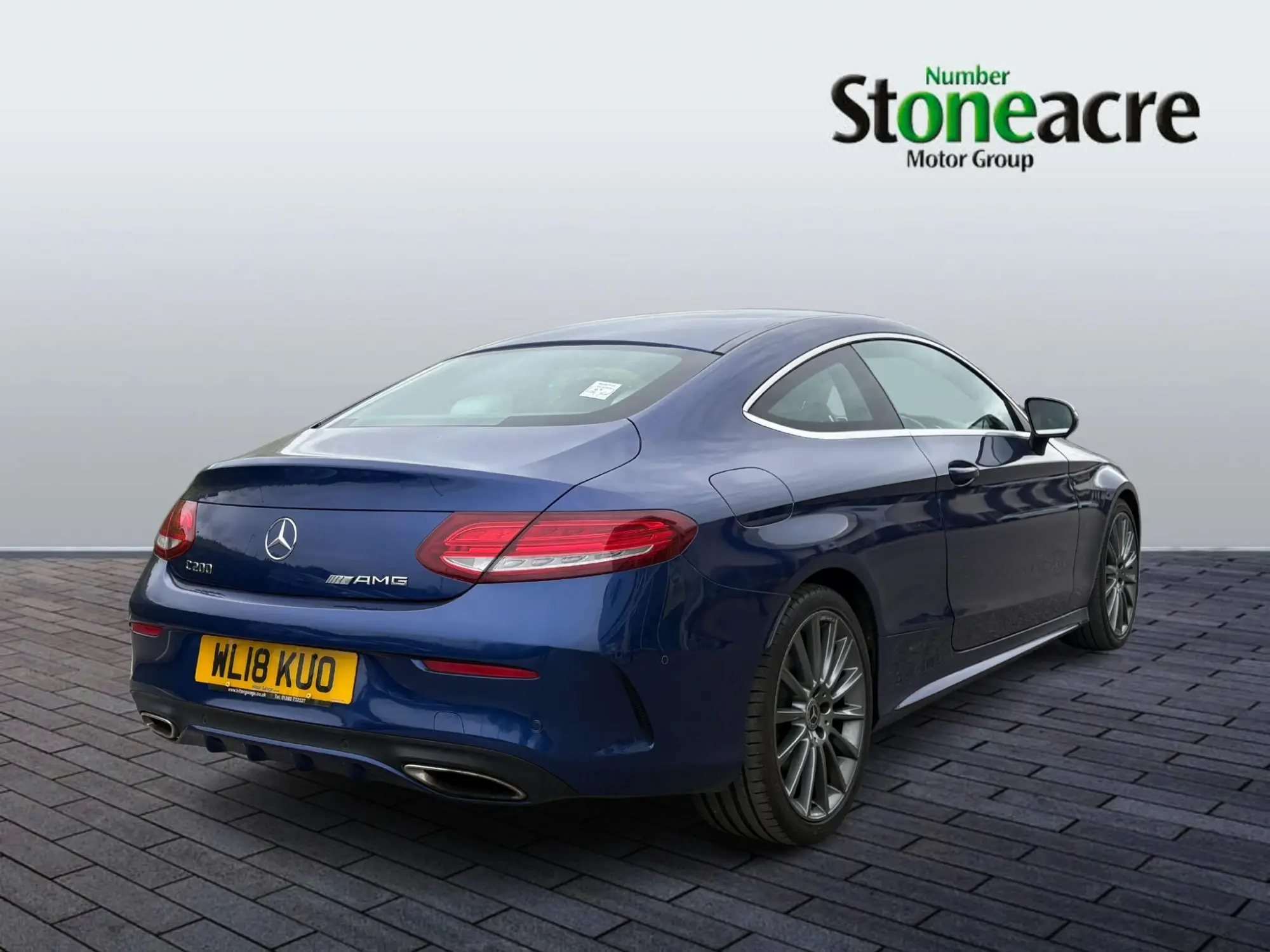 Mercedes-Benz C-Class C200 AMG Line 2dr 9G-Tronic AUTO WL18KUO Image 3