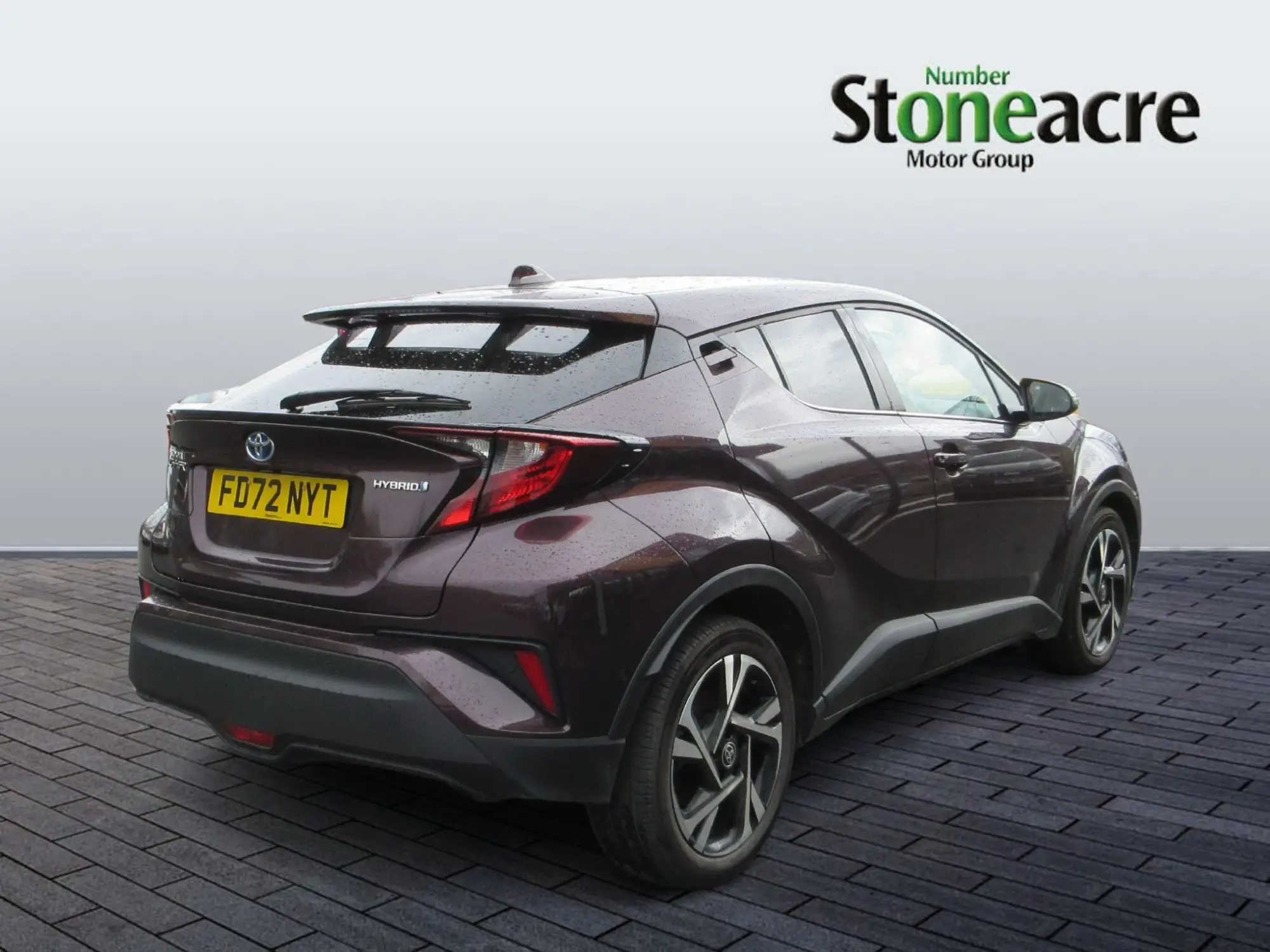 Toyota C-HR Self-Charging Hybrid 1.8 Hybrid Design 5dr CVT FD72NYT Image 3