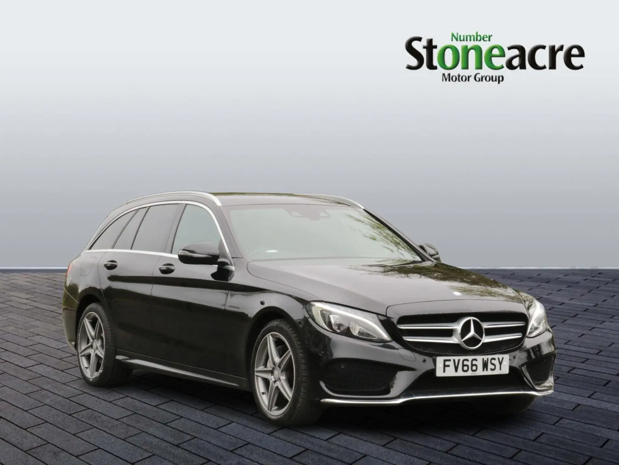 Mercedes-Benz C-Class 2.1 C220d AMG Line G-Tronic+ 4MATIC Euro 6 (s/s) 5dr FV66WSY Image 1