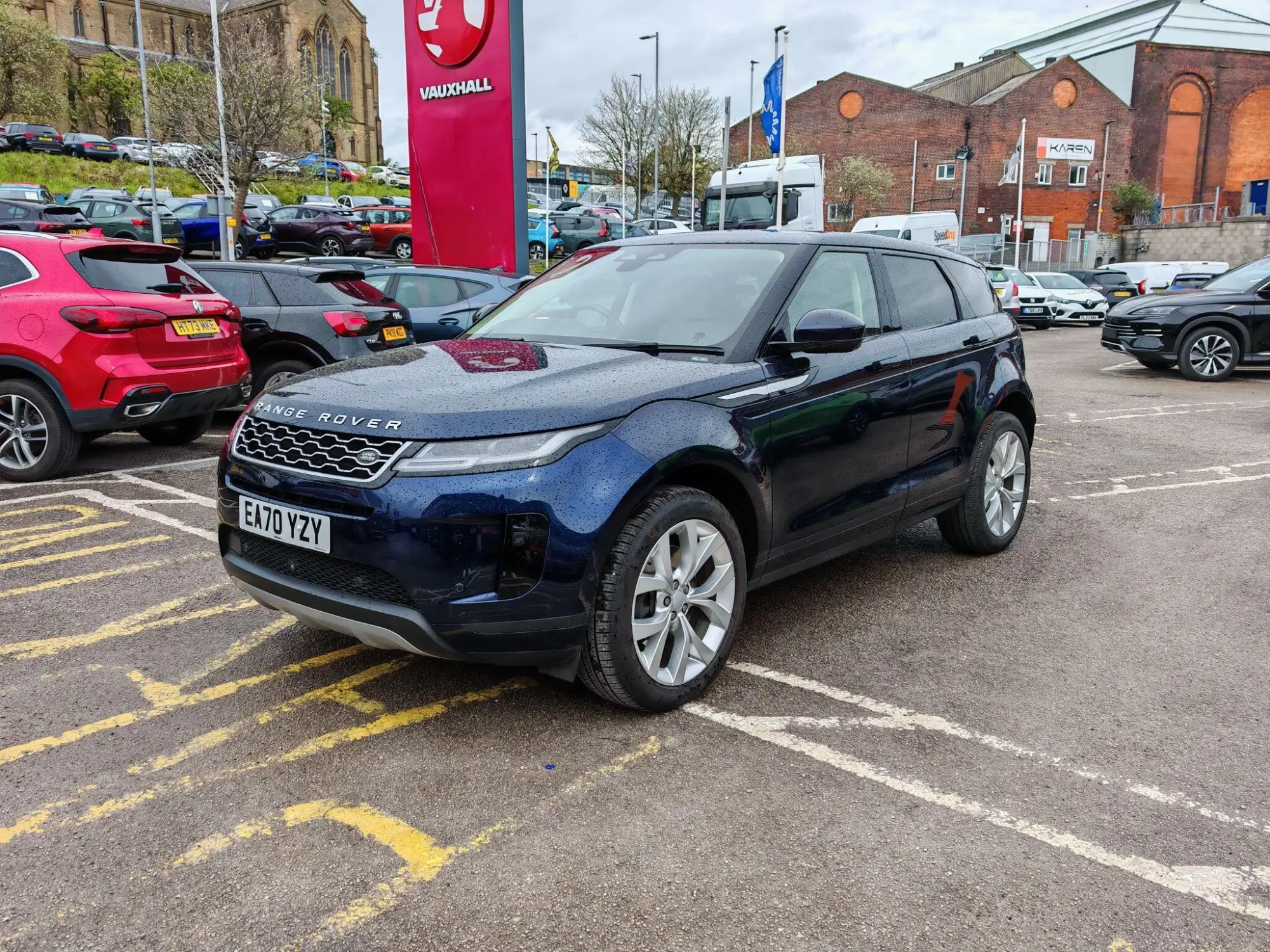 Land Rover Range Rover Evoque 2.0 P200 MHEV SE Auto 4WD Euro 6 (s/s) 5dr EA70YZY Image 3