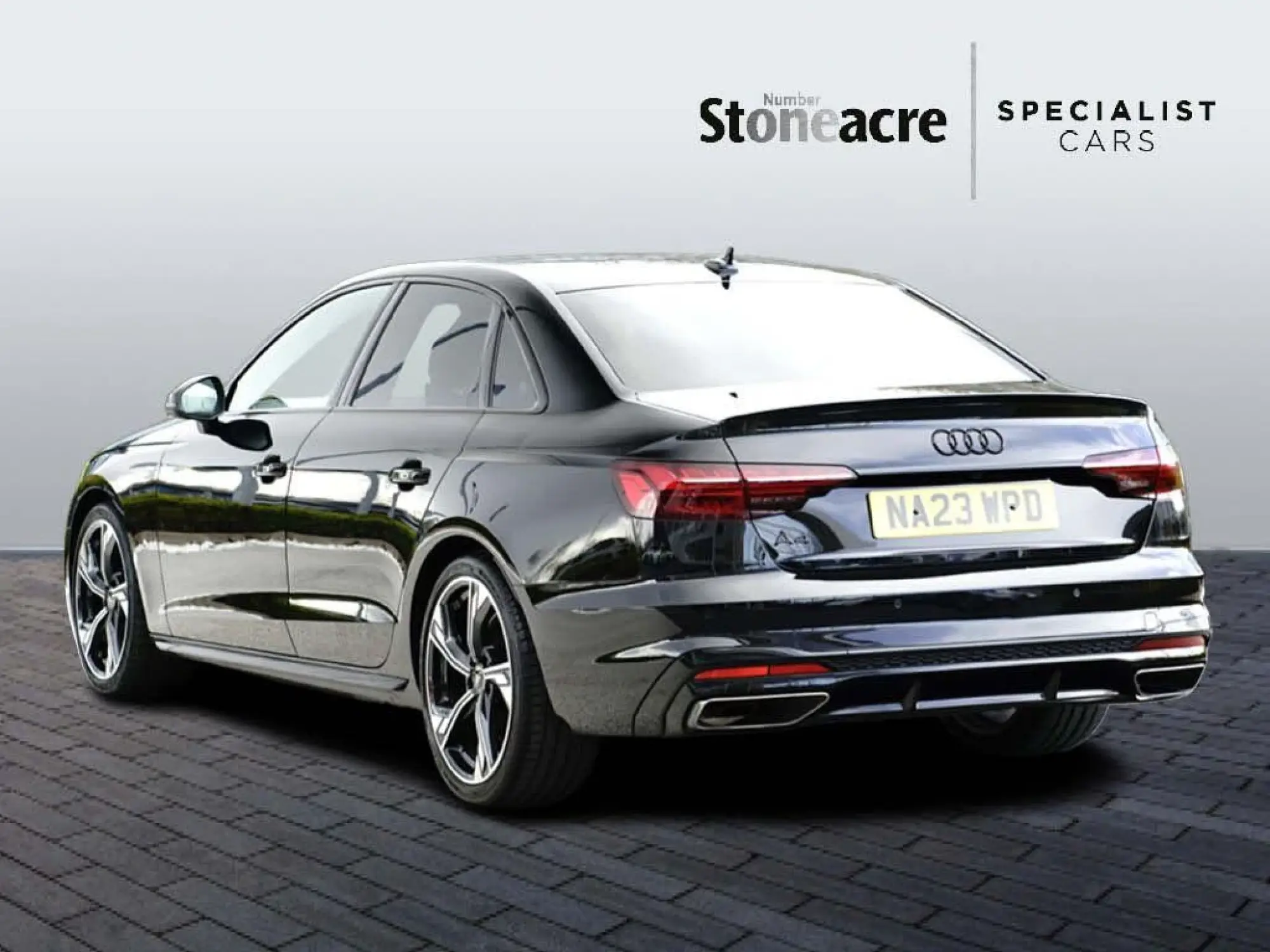 Audi A4 Saloon 2.0 TFSI 35 Black Edition S Tronic Euro 6 (s/s) 4dr NA23WPD Image 3