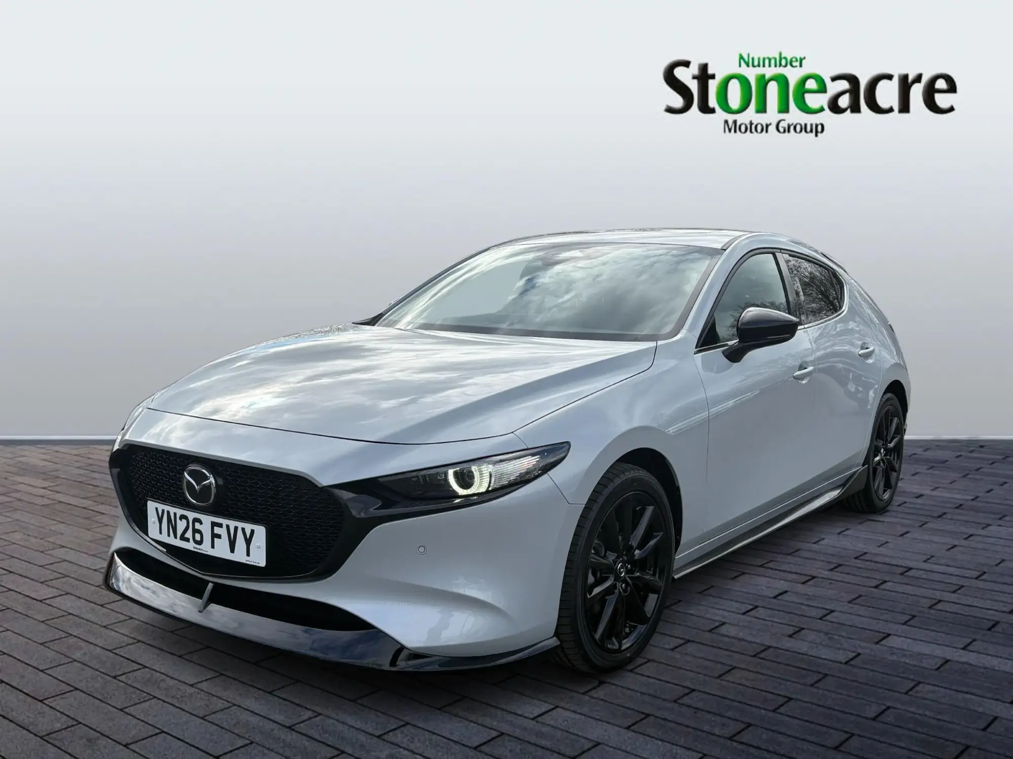 Mazda 3 2.0 e-SKYACTIV-X MHEV Exclusive-Line Hatchback 5dr Petrol Manual Euro 6 (s/s) (186 ps) YN26FVY Image 3