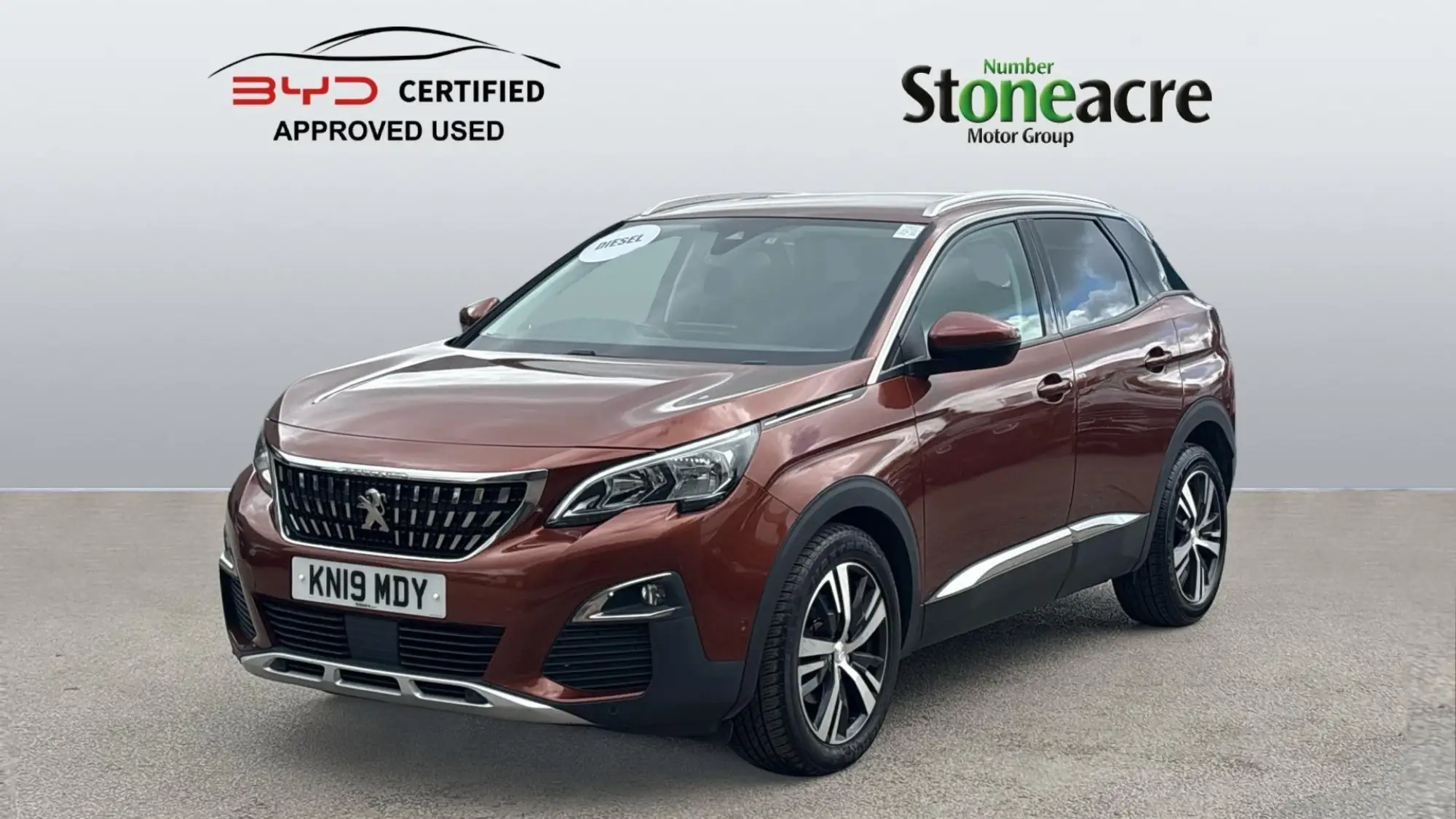 Peugeot 3008 1.5 BlueHDi Allure SUV 5dr Diesel Manual Euro 6 (s/s) (130 ps) KN19MDY Image 3