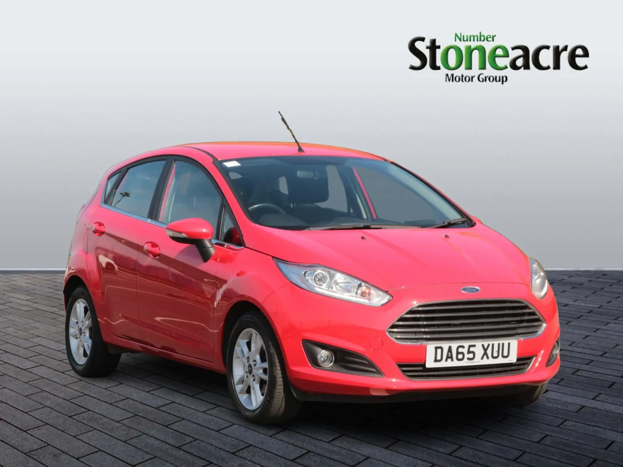 Ford Fiesta 1.0T EcoBoost Zetec Hatchback 5dr Petrol Manual Euro 6 (s/s) (100 ps) DA65XUU Image 1