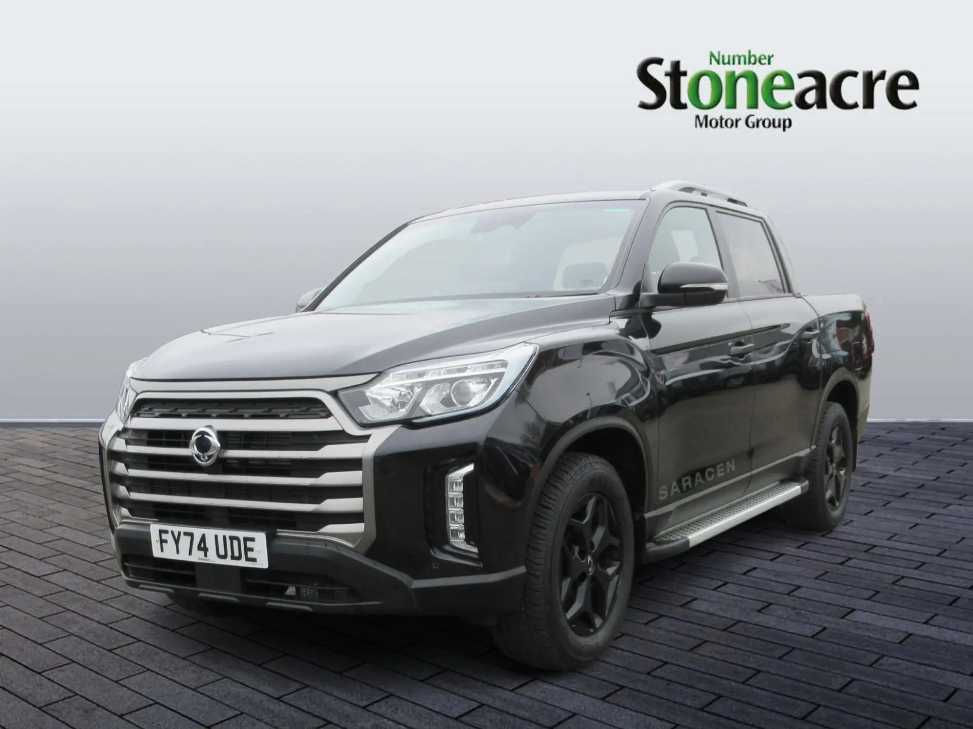 KGM Musso 2.2D Saracen Double Cab Pickup Auto 4WD Euro 6 4dr FY74UDE Image 3