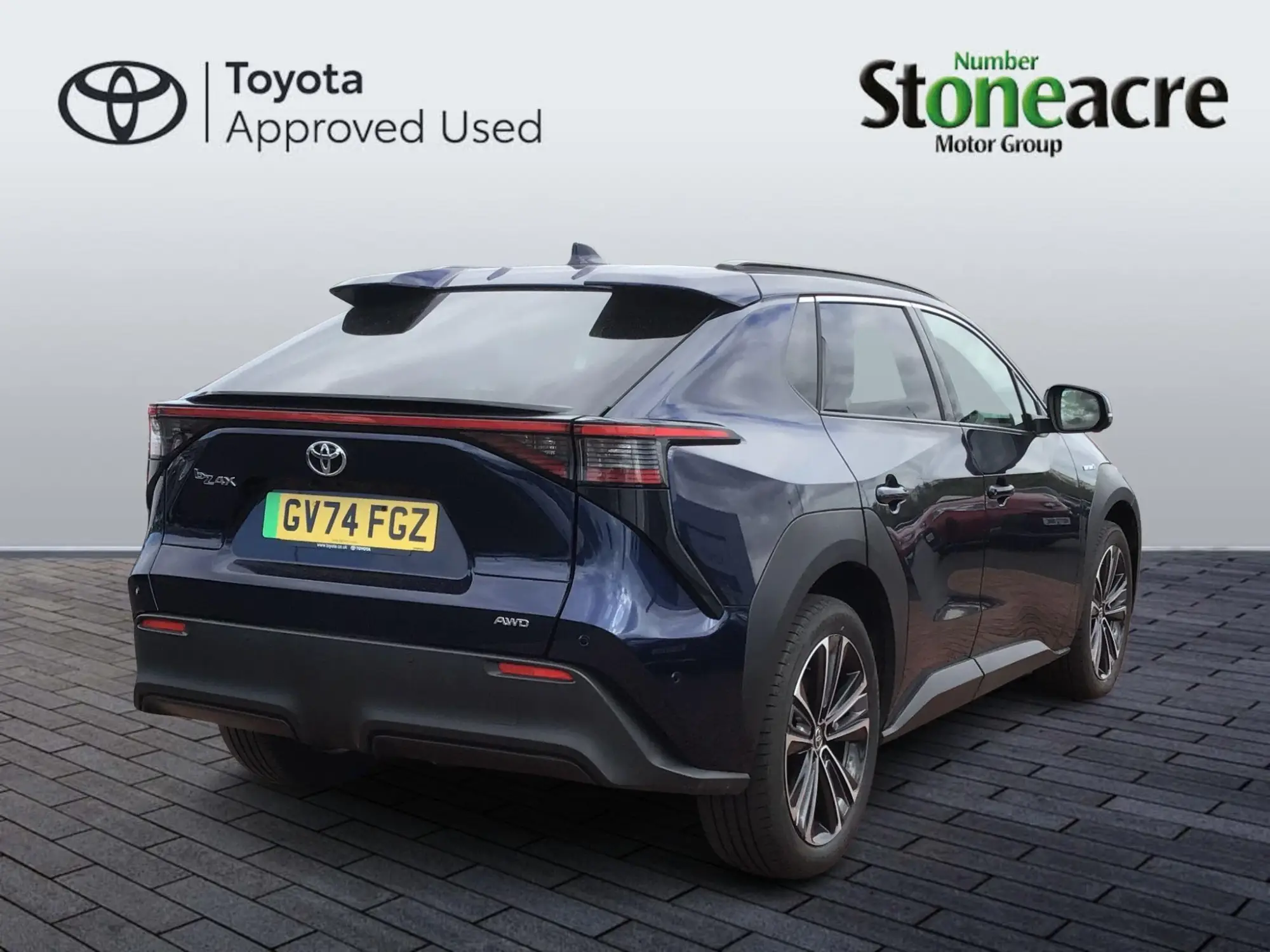 Toyota bZ4X 71.4 kWh Vision Auto AWD 5dr (11kW OBC) GV74FGZ Image 2