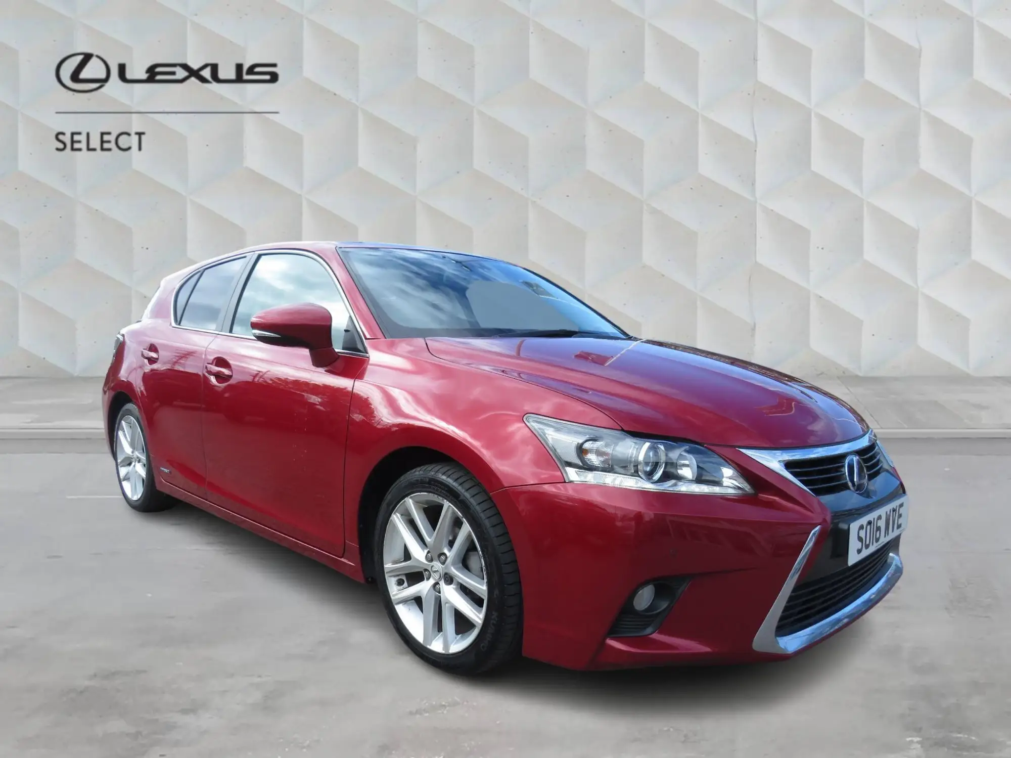 Lexus CT 1.8 200h Luxury CVT Euro 6 (s/s) 5dr SO16WVE Image 1