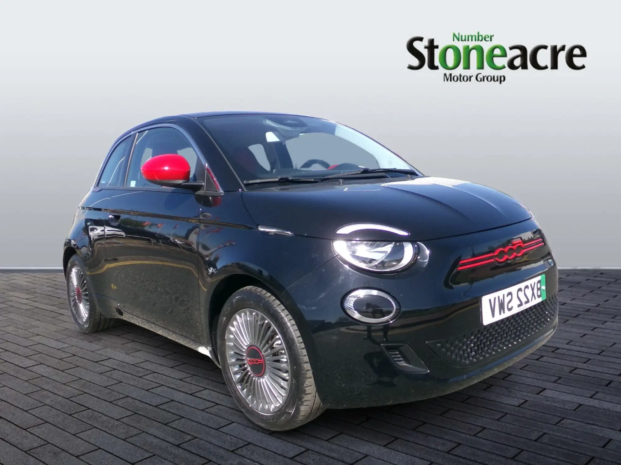 Fiat 500e 24kWh RED Auto 3dr BX22SWV Image 1