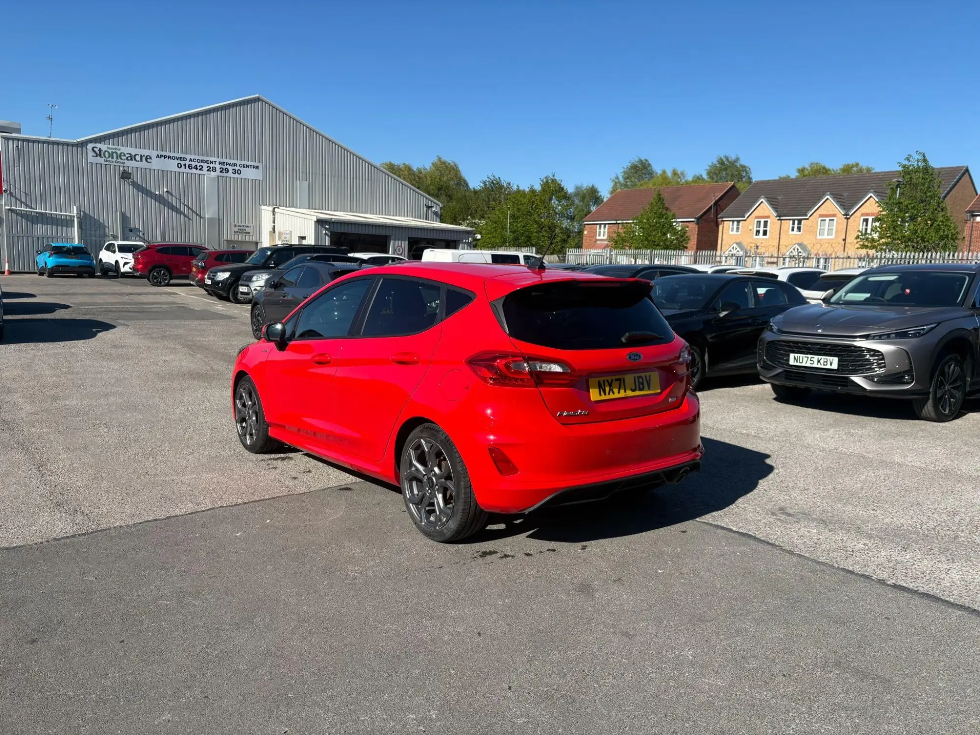 Ford Fiesta 1.0 EcoBoost Hybrid mHEV 125 ST-Line Edition 5dr NX71JBV Image 3