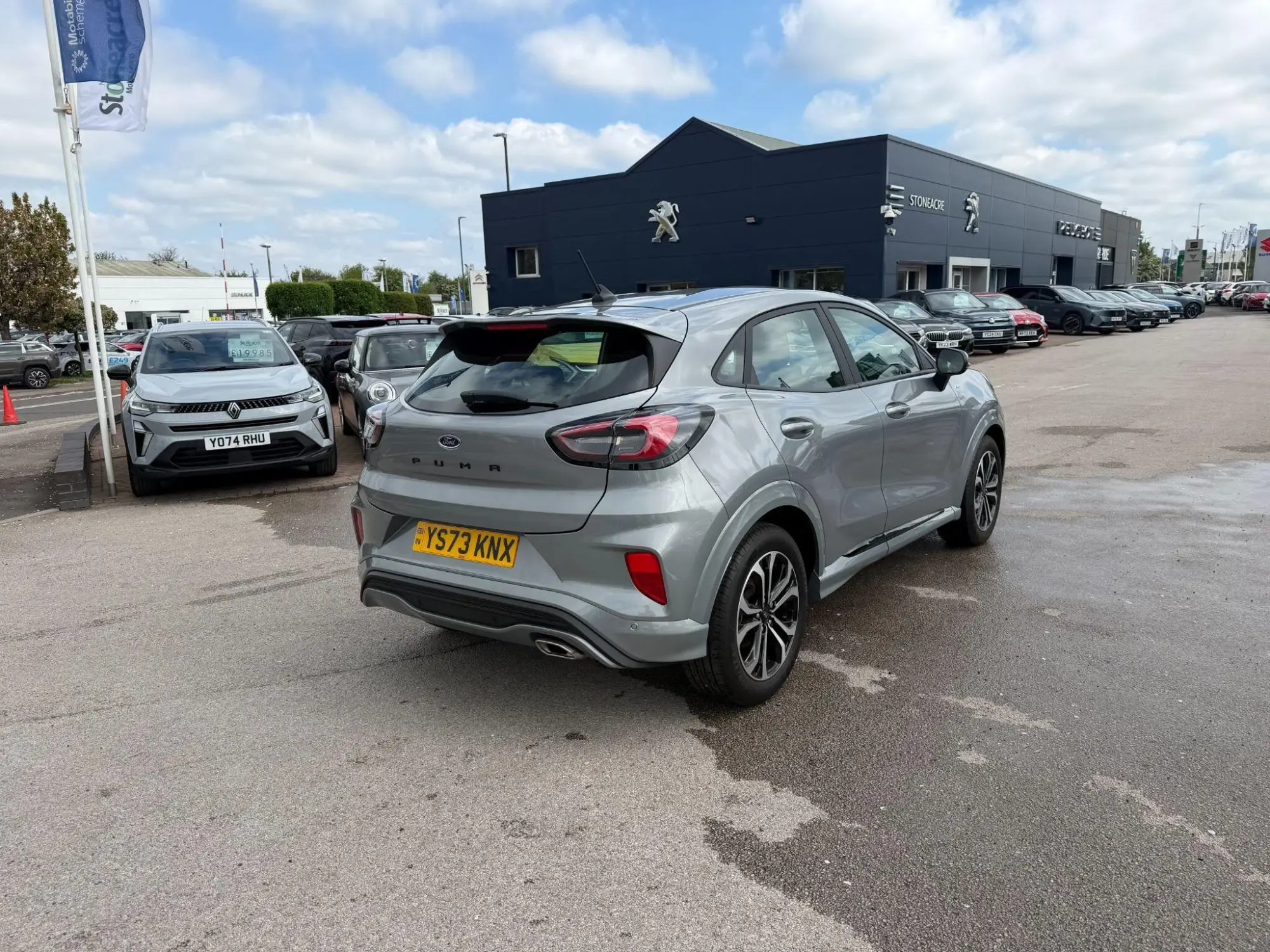 Ford Puma 1.0T EcoBoost MHEV ST-Line SUV 5dr Petrol Hybrid Manual Euro 6 (s/s) (155 ps) YS73KNX Image 3