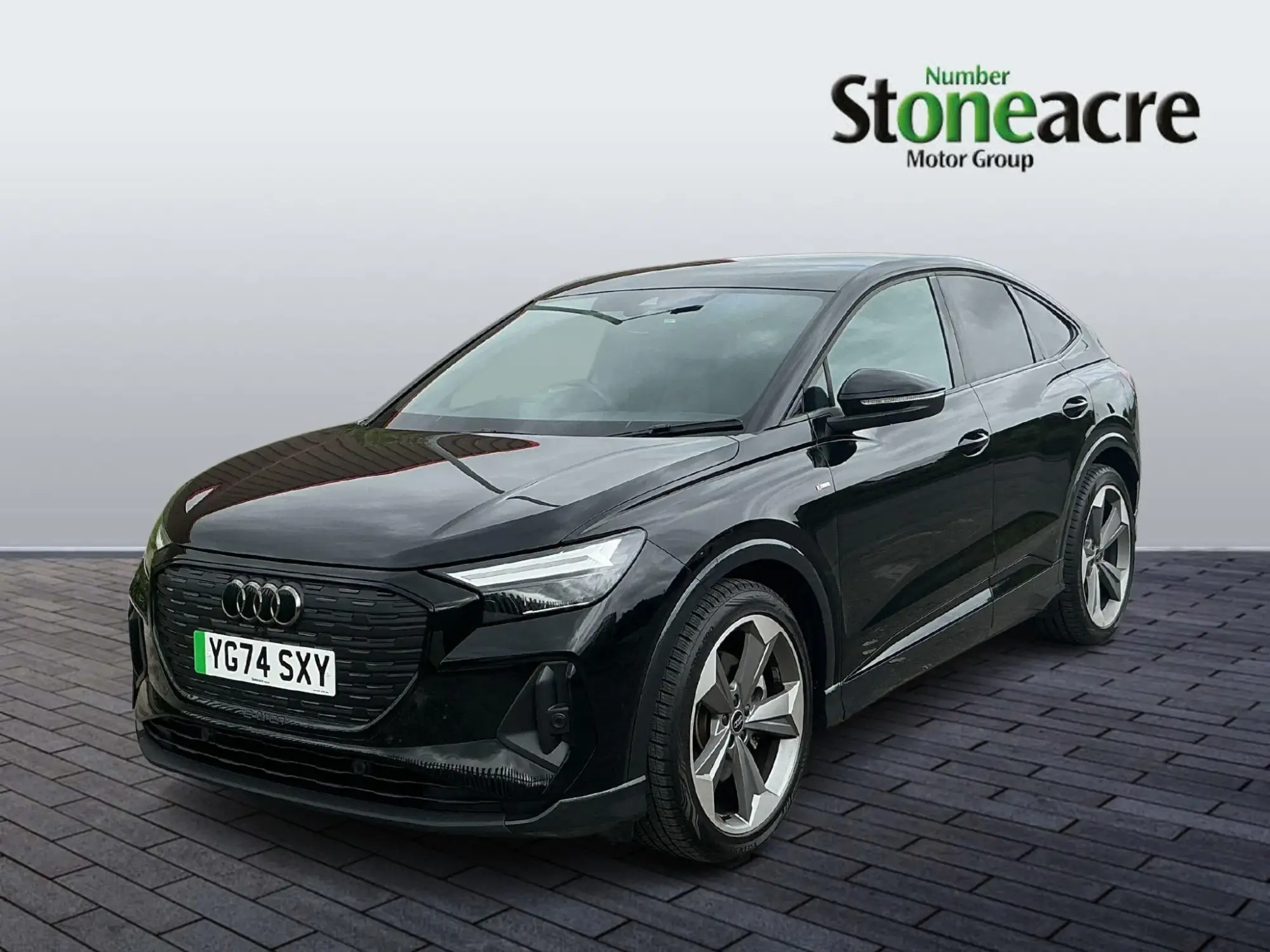 Audi Q4 e-tron 55 Black Edition Sportback Auto quattro 5dr 82kWh YG74SXY Image 3 Audi Q4 e-tron 55 Black Edition Sportback Auto quattro 5dr 82kWh YG74SXY Image 3