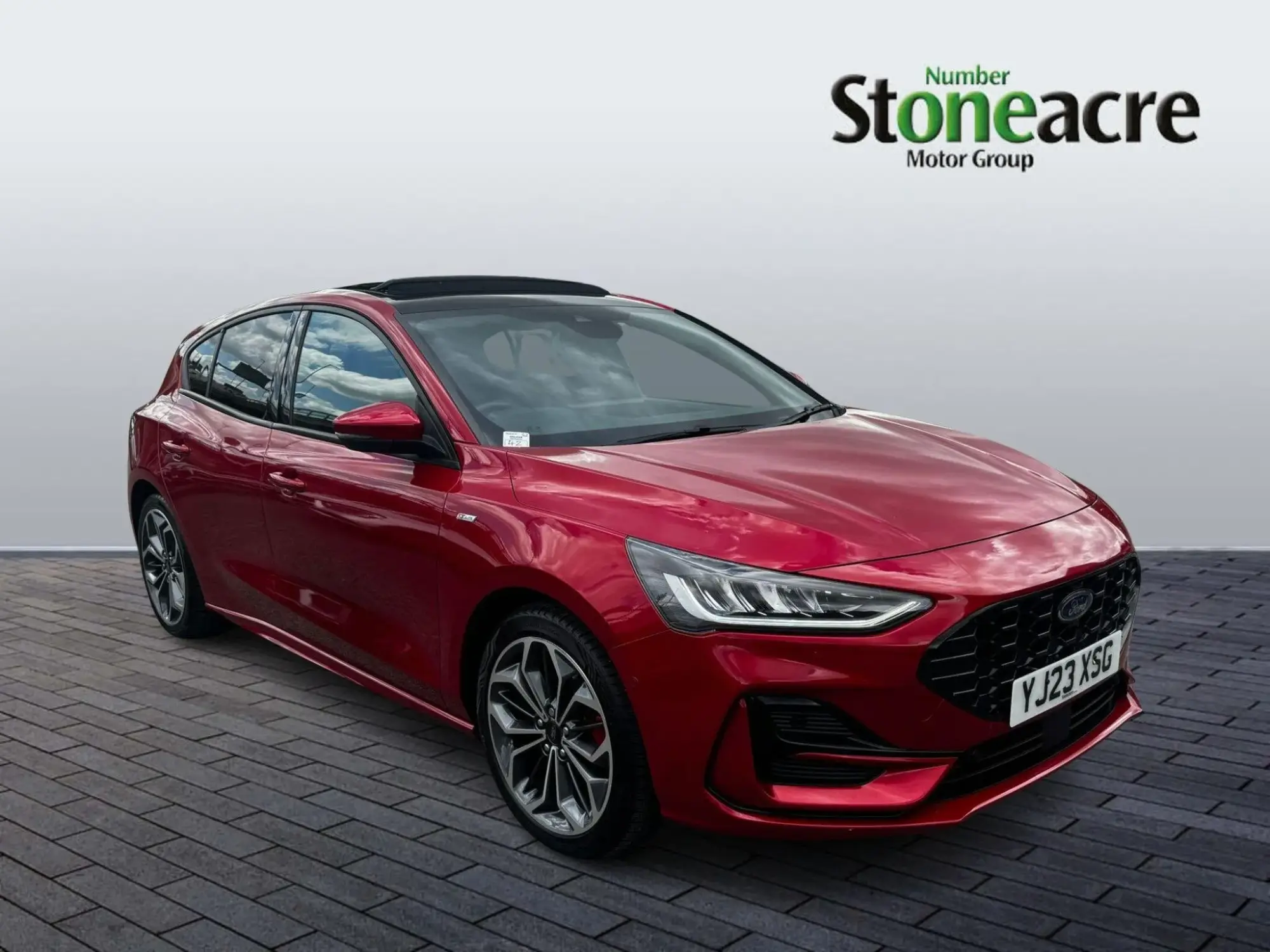 Ford Focus 1.0T EcoBoost MHEV ST-Line Vignale DCT Euro 6 (s/s) 5dr YJ23XSG Image 1