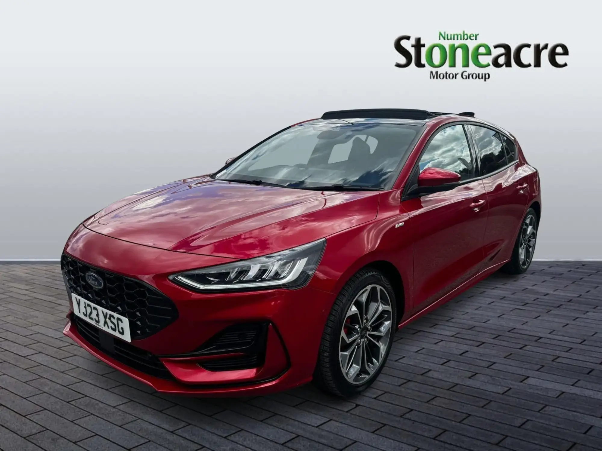 Ford Focus 1.0T EcoBoost MHEV ST-Line Vignale DCT Euro 6 (s/s) 5dr YJ23XSG Image 3