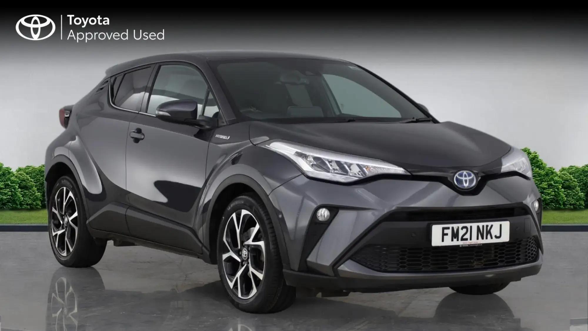 2021 TOYOTA C HR SELF CHARGING HYBRID 1.8 HYBRID DESIGN 5DR CVT FM21NKJ 36,291 MILES HYBRID... photo