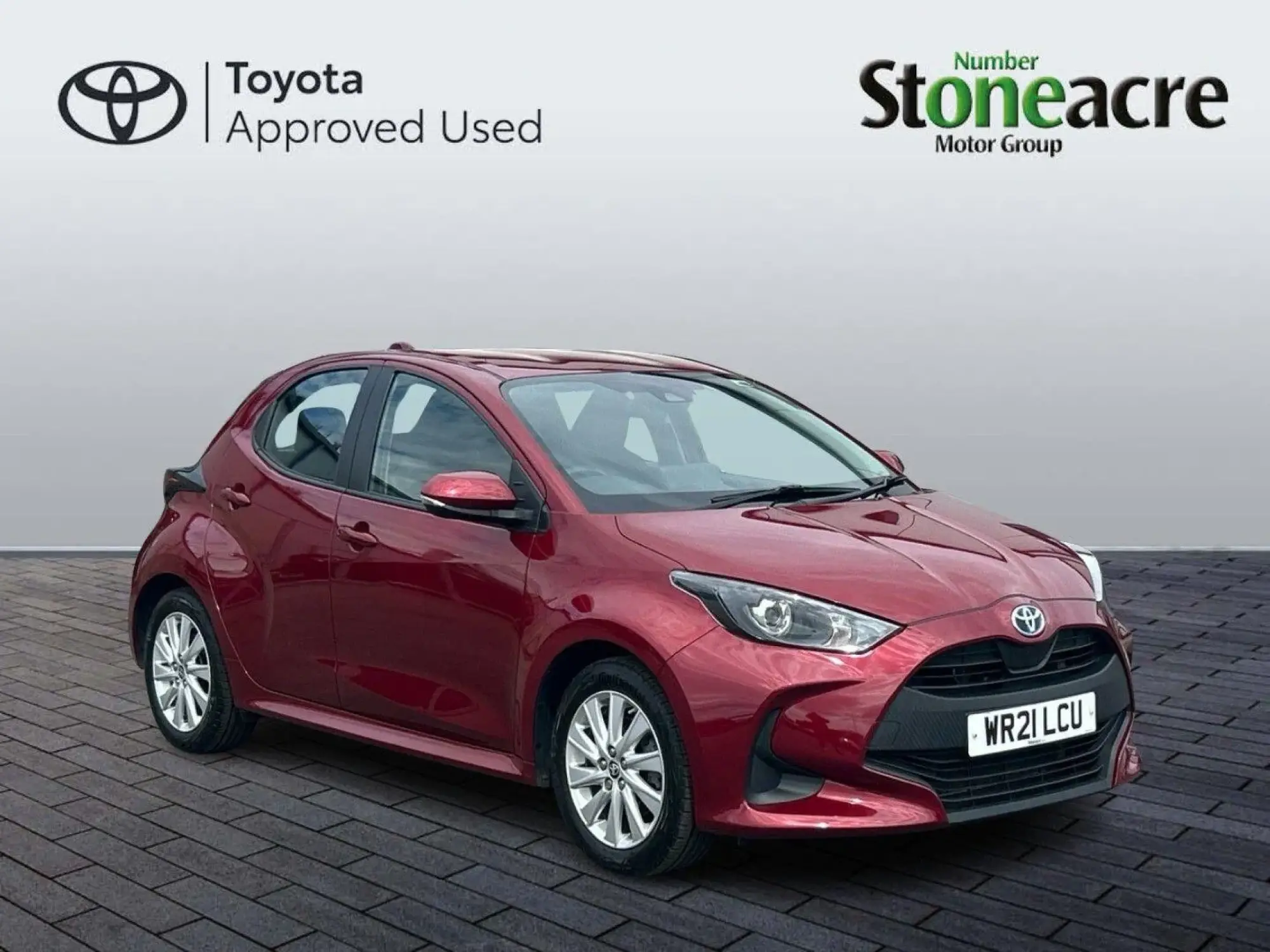2021 TOYOTA YARIS 1.5 HYBRID ICON 5DR CVT WR21LCU 41,305 MILES HYBRID PETROL AUTOMATIC 5... photo