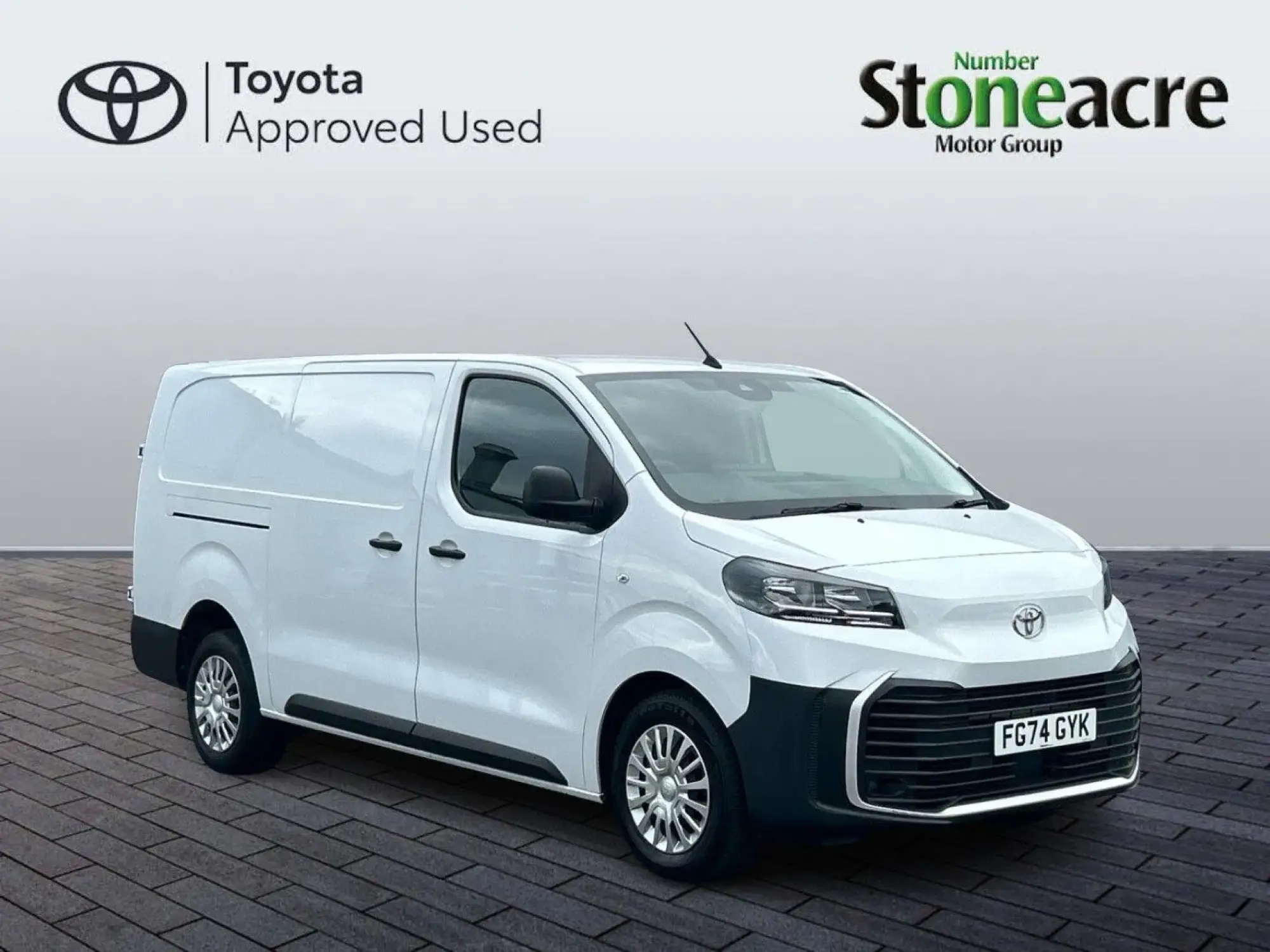 Toyota Proace 2.0D Icon Long Panel Van LWB Euro 6 6dr FG74GYK Image 1