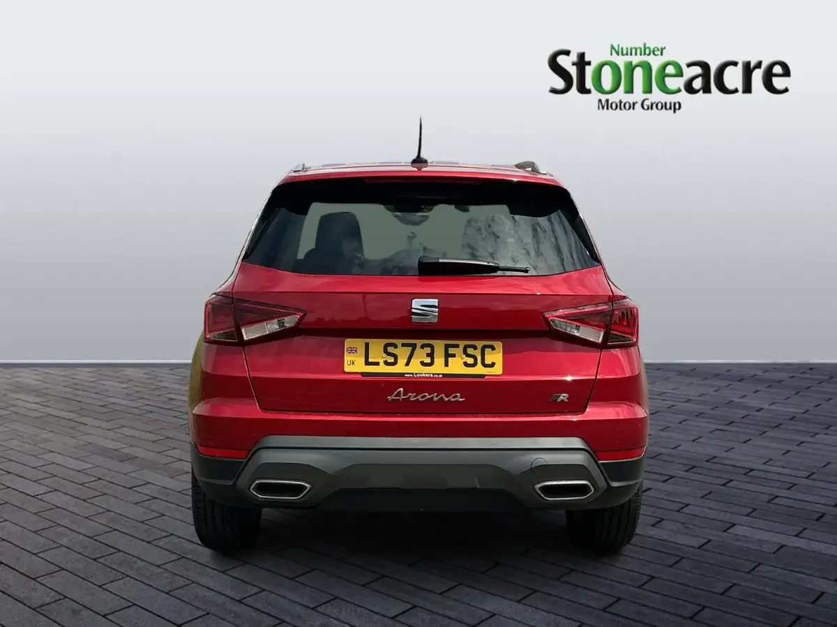 SEAT ARONA 1.0 TSI FR DSG EURO 6 S S 5DR LS73FSC 6,423 MILES...