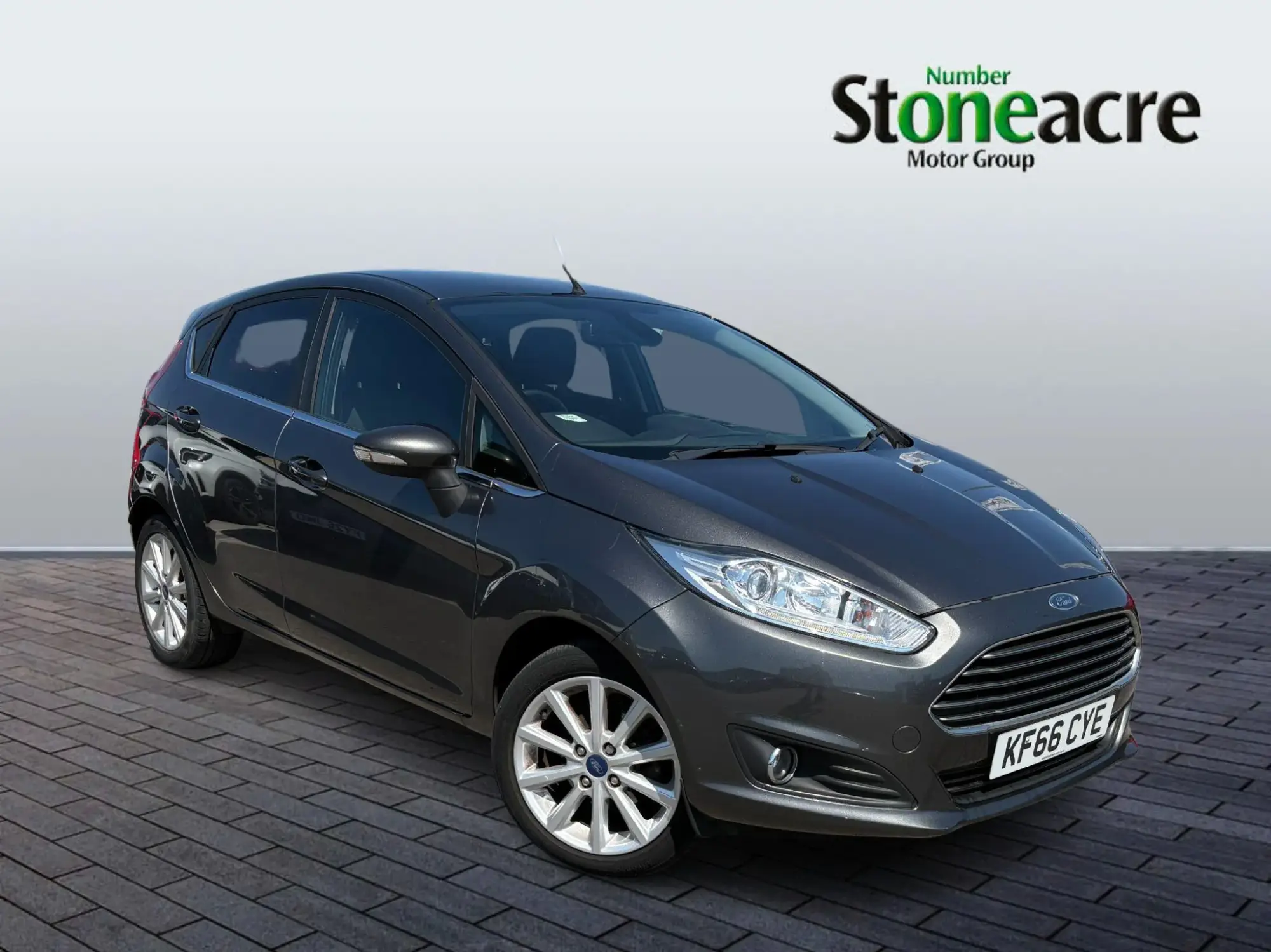 Ford Fiesta 1.0T EcoBoost Titanium Hatchback 5dr Petrol Manual Euro 6 (s/s) (100 ps) KF66CYE Image 1