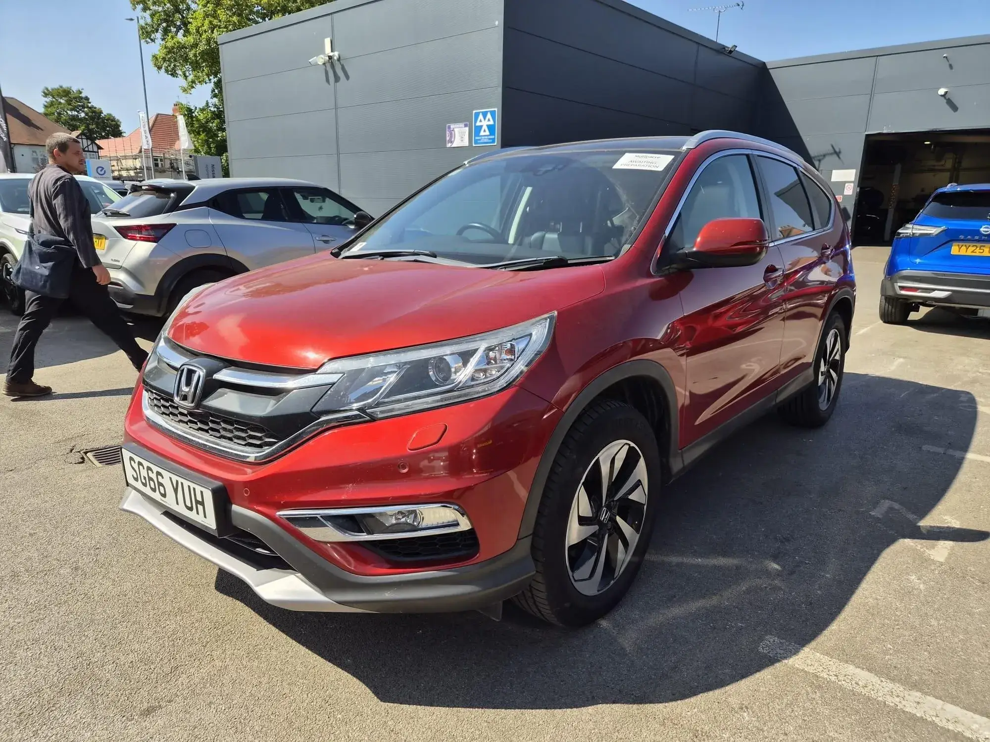 Honda CR-V 1.6 i-DTEC EX SUV 5dr Diesel Manual 4WD Euro 6 (s/s) (160 ps) SG66YUH Image 3