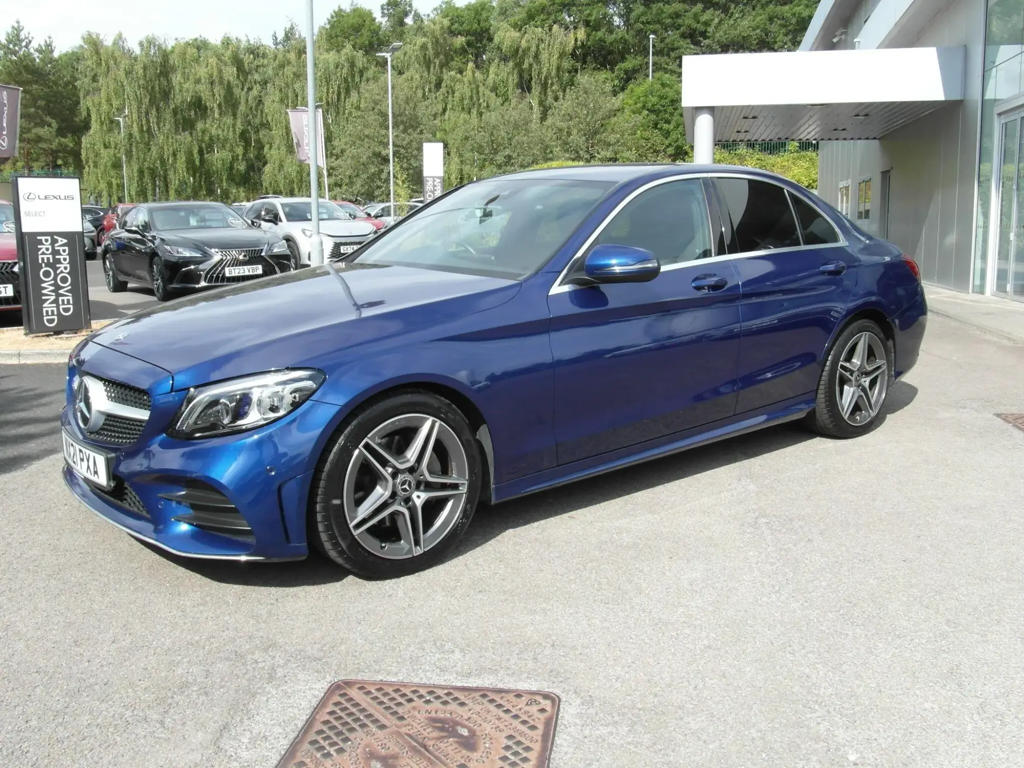 Mercedes-Benz C-Class 1.5 C200 MHEV EQ Boost AMG Line G-Tronic+ Euro 6 (s/s) 4dr NX21PXA Image 3