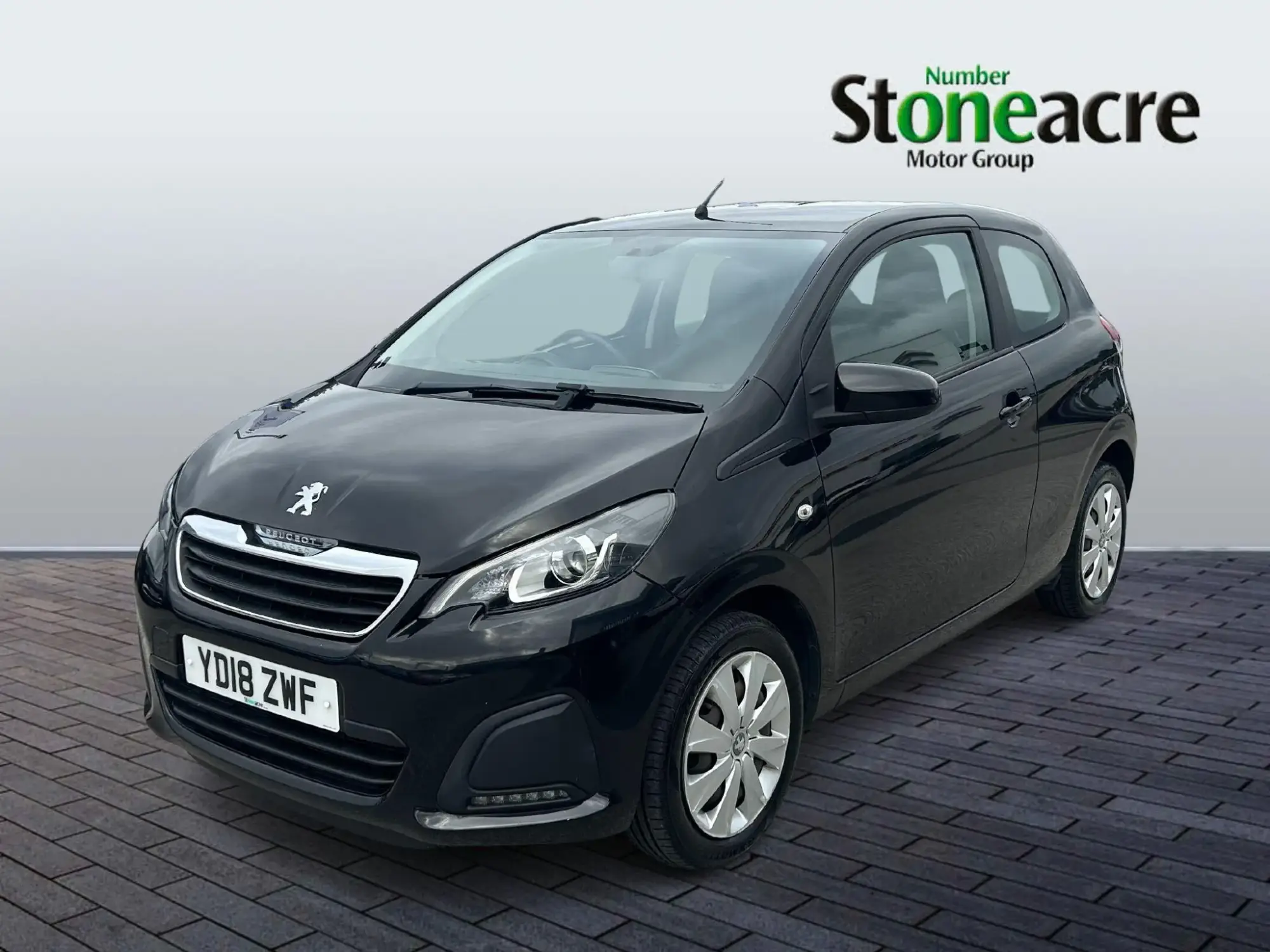 Peugeot 108 1.0 Active Hatchback 3dr Petrol Manual Euro 6 (72 ps) YD18ZWF Image 3