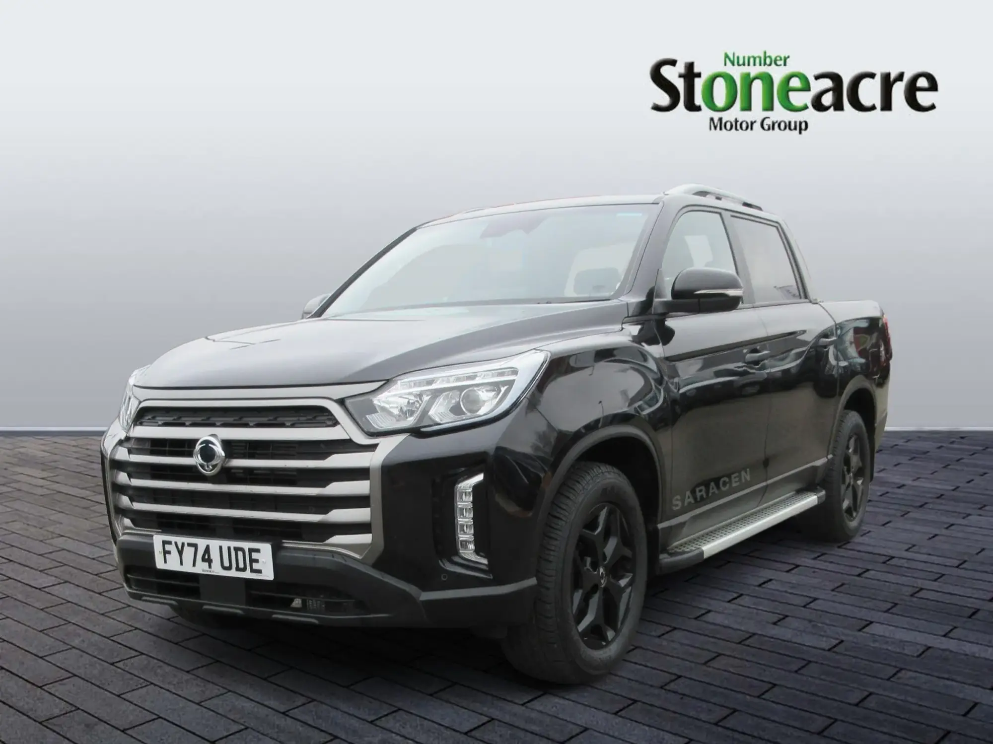 KGM Musso 2.2D Saracen Double Cab Pickup Auto 4WD Euro 6 4dr FY74UDE Image 3