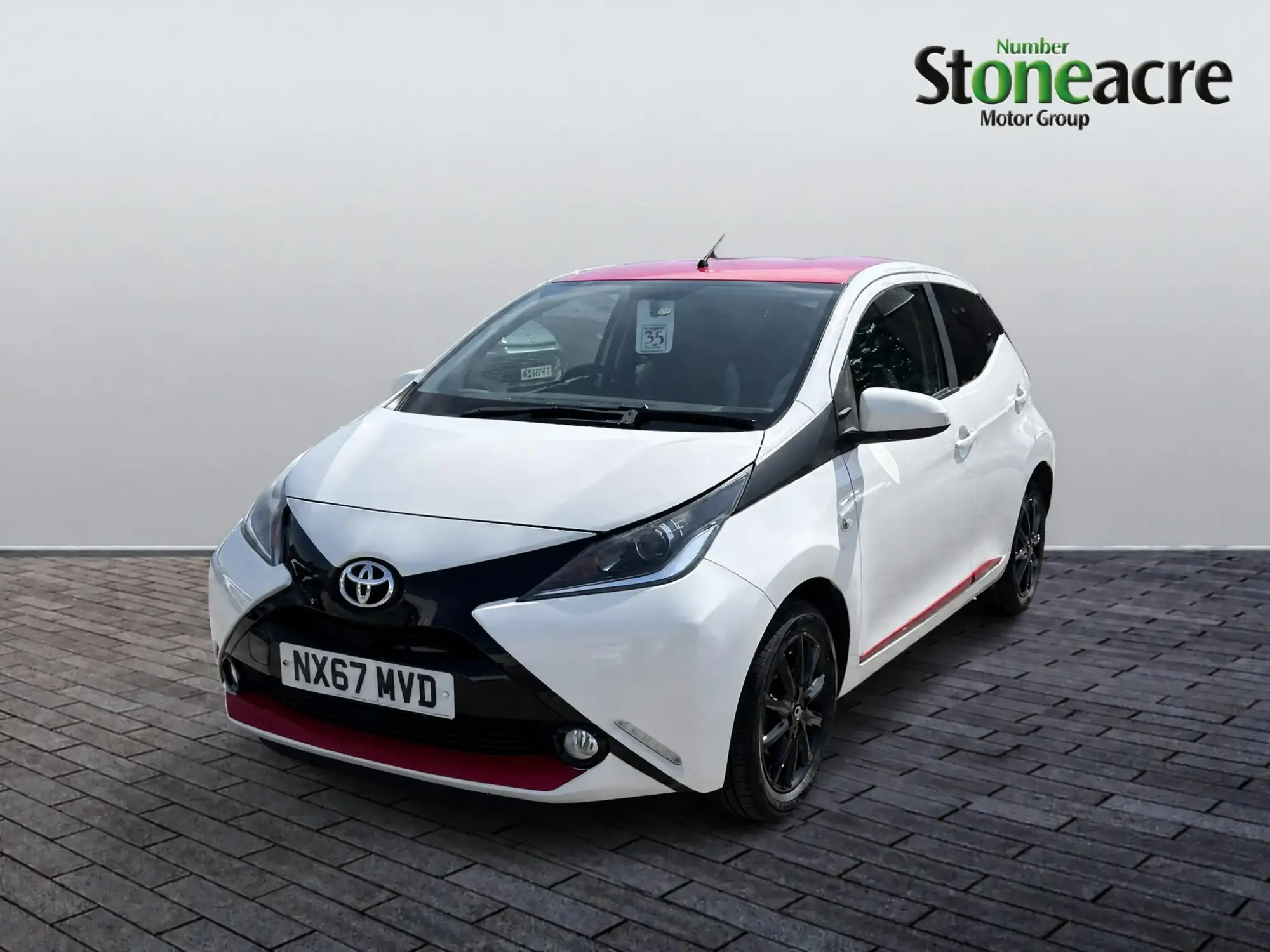 Toyota Aygo 1.0 VVT-i x-press Hatchback 5dr Petrol Manual Euro 6 (68 ps) NX67MVD Image 2