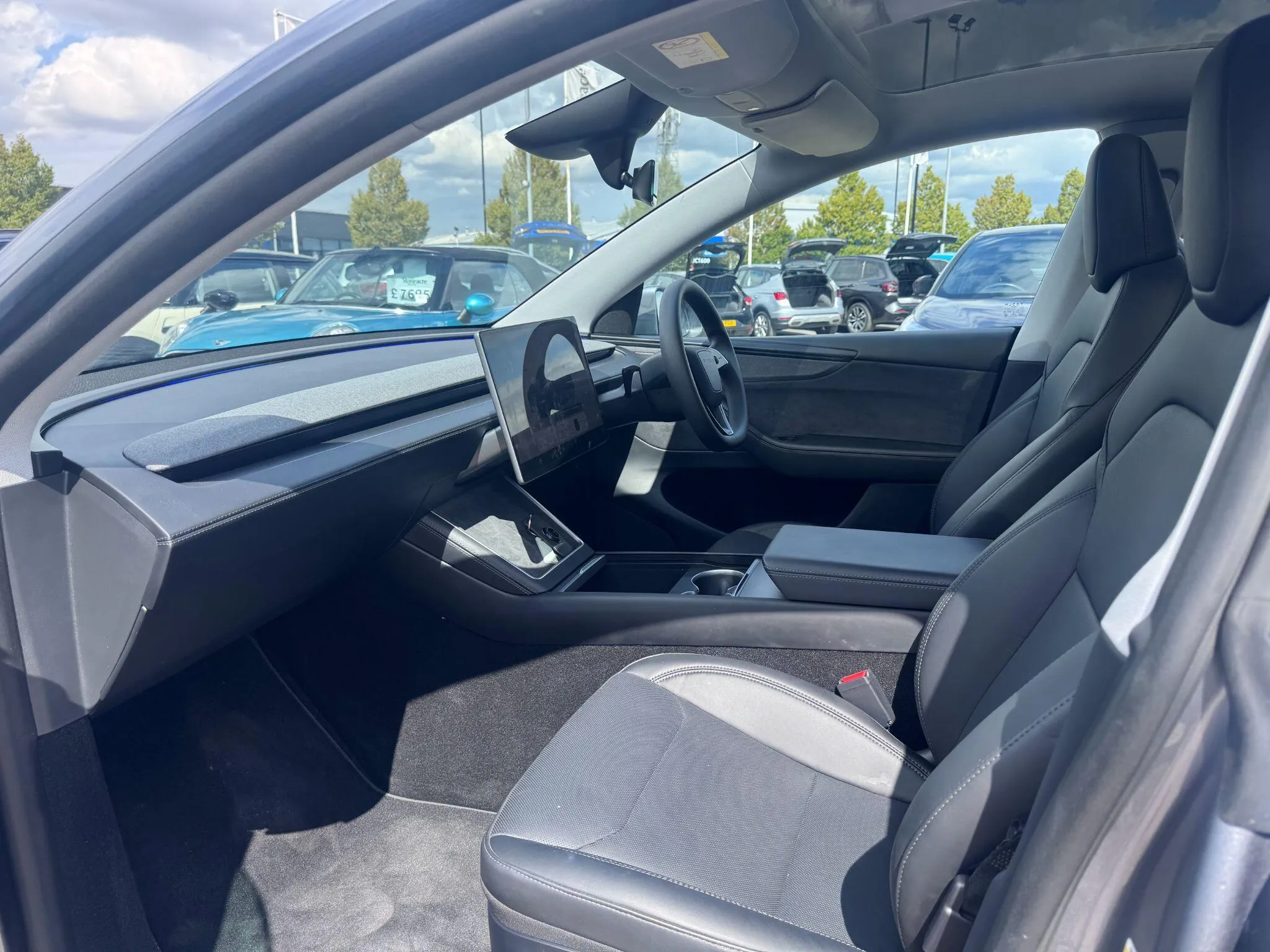 Tesla Model Y listing photo