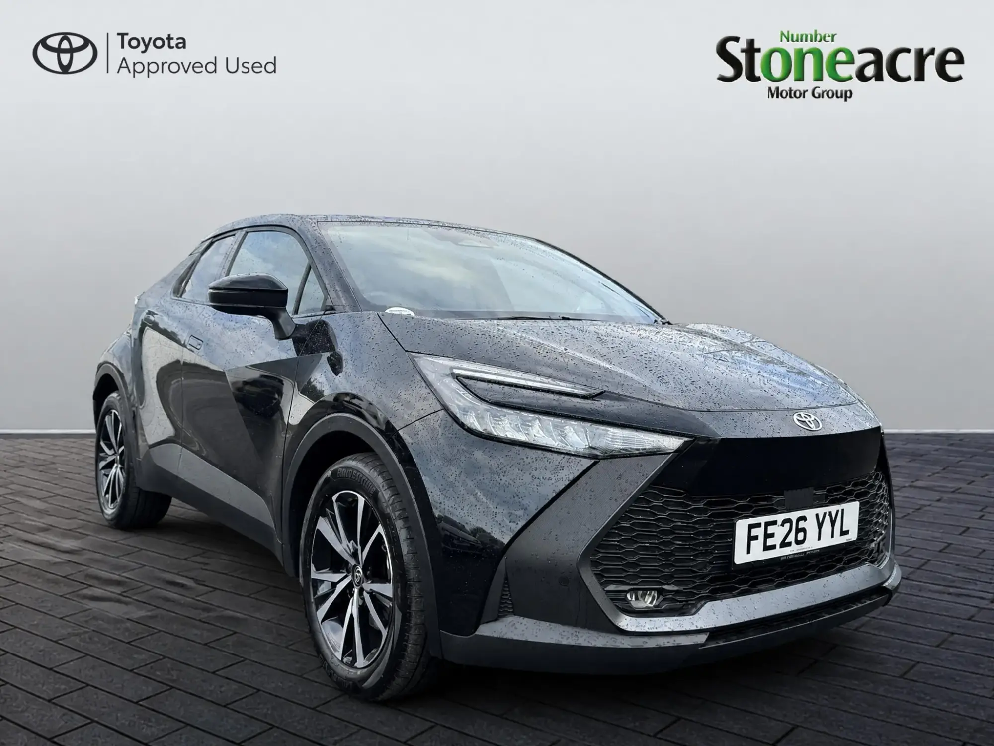 Toyota C-HR Plug-in Hybrid 2.0 VVT-h 13.6 kWh Design CVT Euro 6 (s/s) 5dr FE26YYL Image 1 Toyota C-HR Plug-in Hybrid 2.0 VVT-h 13.6 kWh Design CVT Euro 6 (s/s) 5dr FE26YYL Image 1