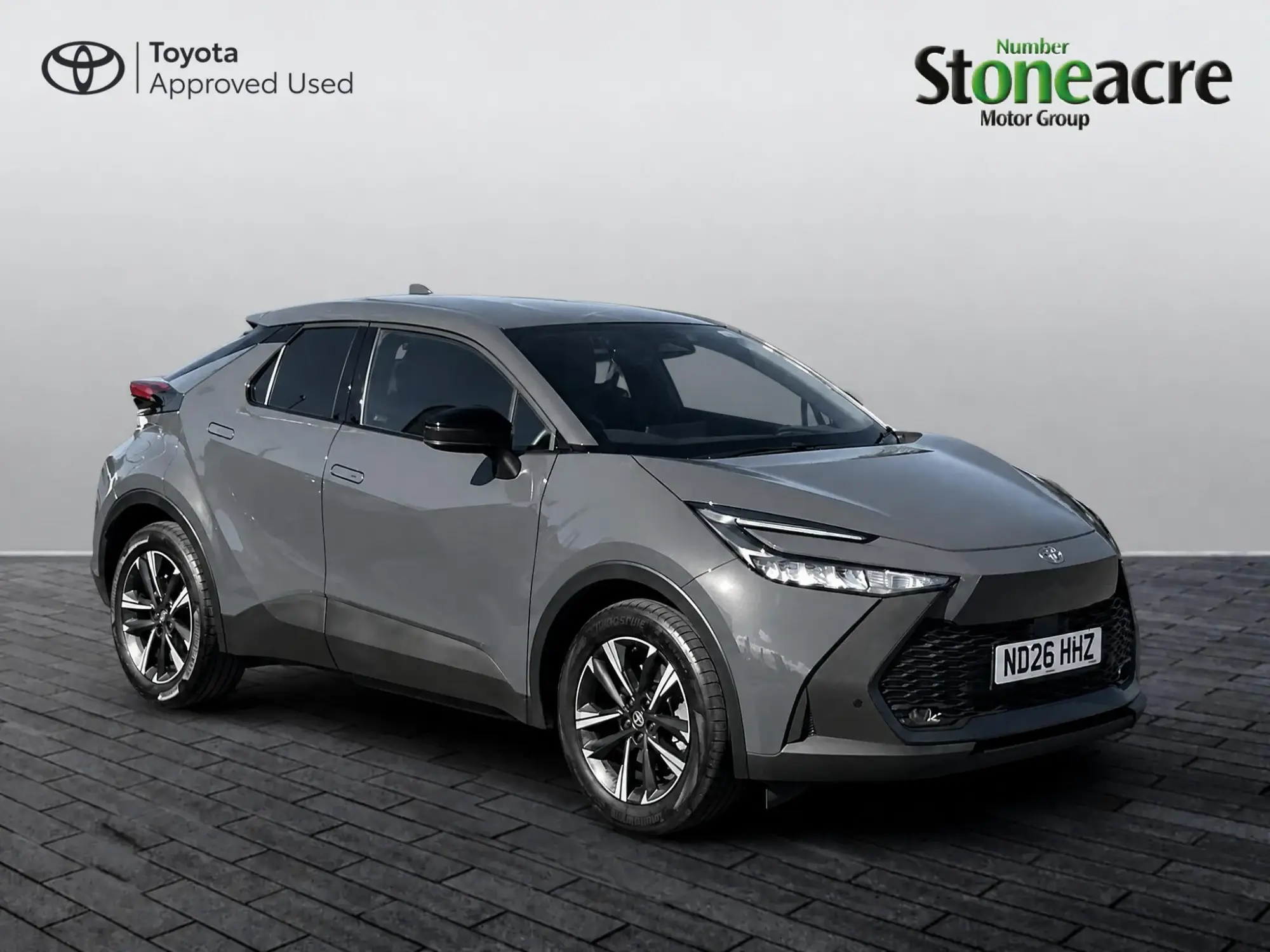 Toyota C-HR Plug-in Hybrid 2.0 VVT-h 13.6 kWh Design CVT Euro 6 (s/s) 5dr ND26HHZ Image 1 Toyota C-HR Plug-in Hybrid 2.0 VVT-h 13.6 kWh Design CVT Euro 6 (s/s) 5dr ND26HHZ Image 1