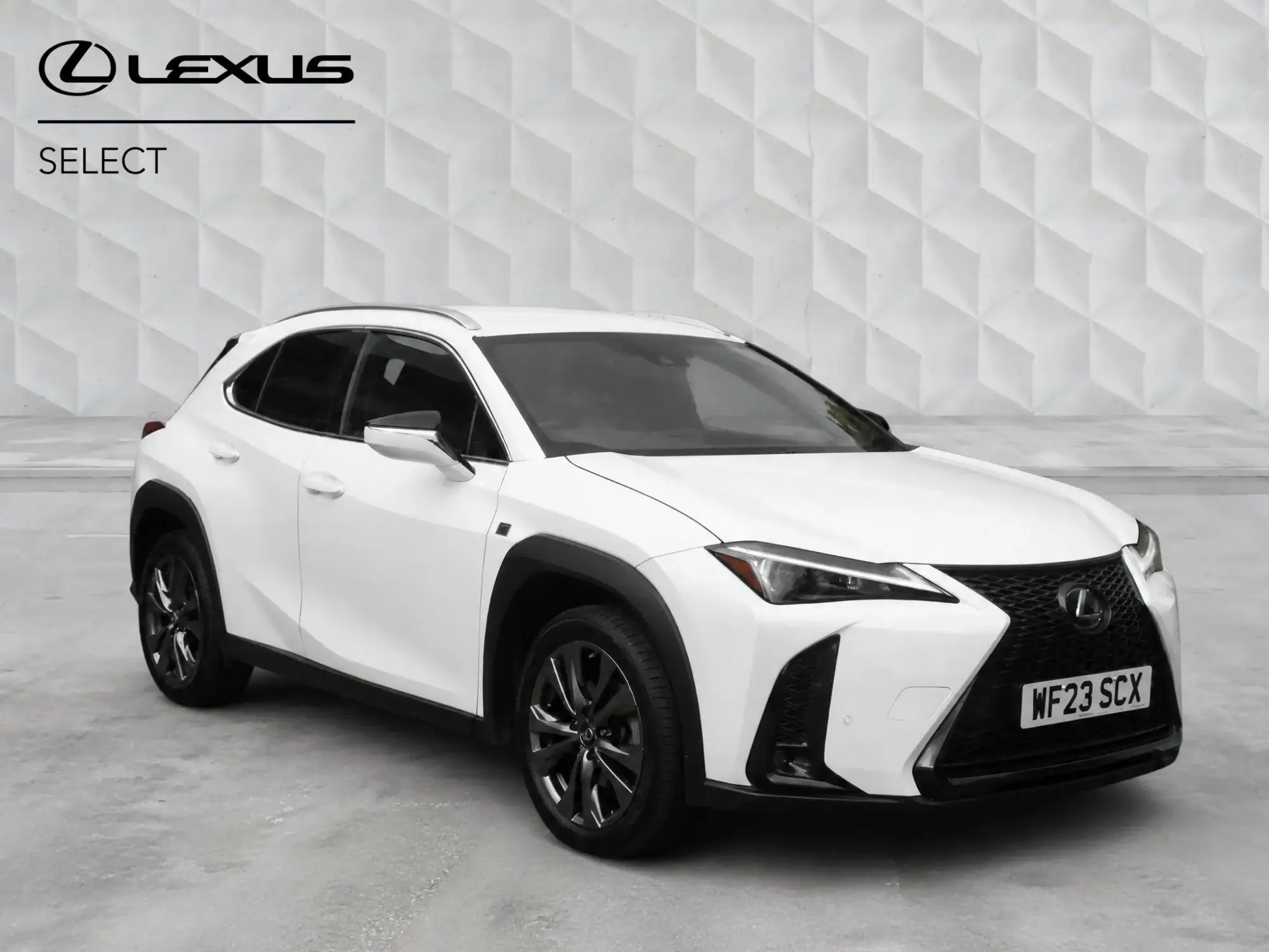 Lexus UX Self-Charging Hybrid 250h 2.0 F-Sport Design 5dr CVT WF23SCX Image 1 Lexus UX Self-Charging Hybrid 250h 2.0 F-Sport Design 5dr CVT WF23SCX Image 1