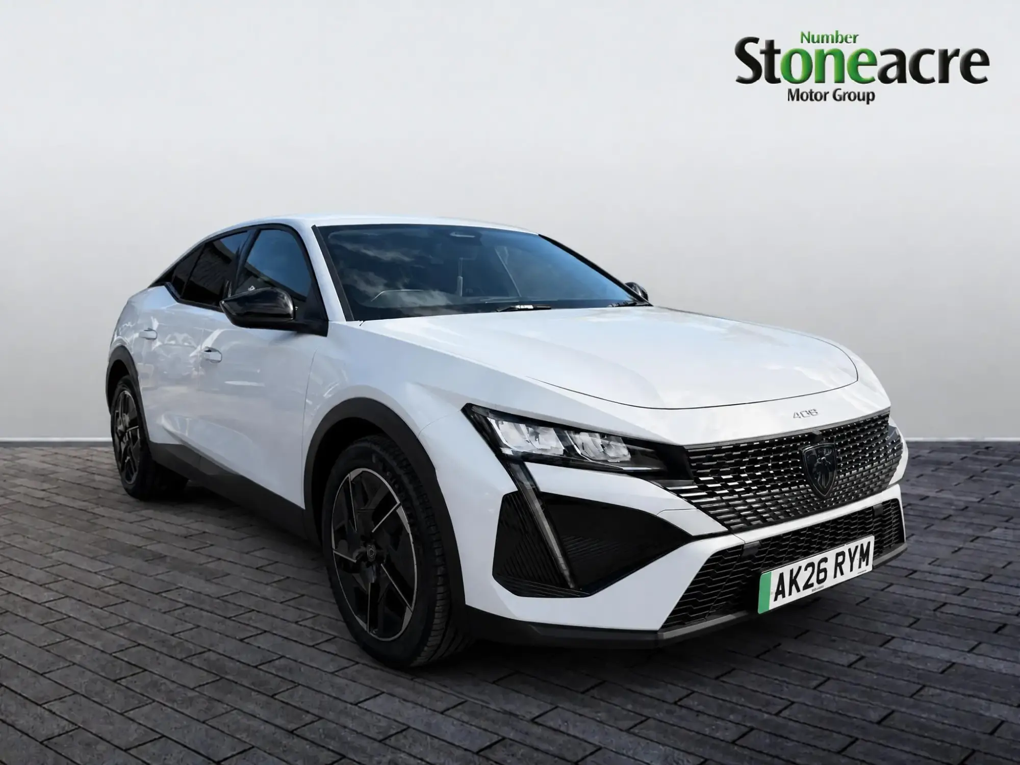 Peugeot E-408 58kWh Allure Fastback Auto 5dr AK26RYM Image 1 Peugeot E-408 58kWh Allure Fastback Auto 5dr AK26RYM Image 1